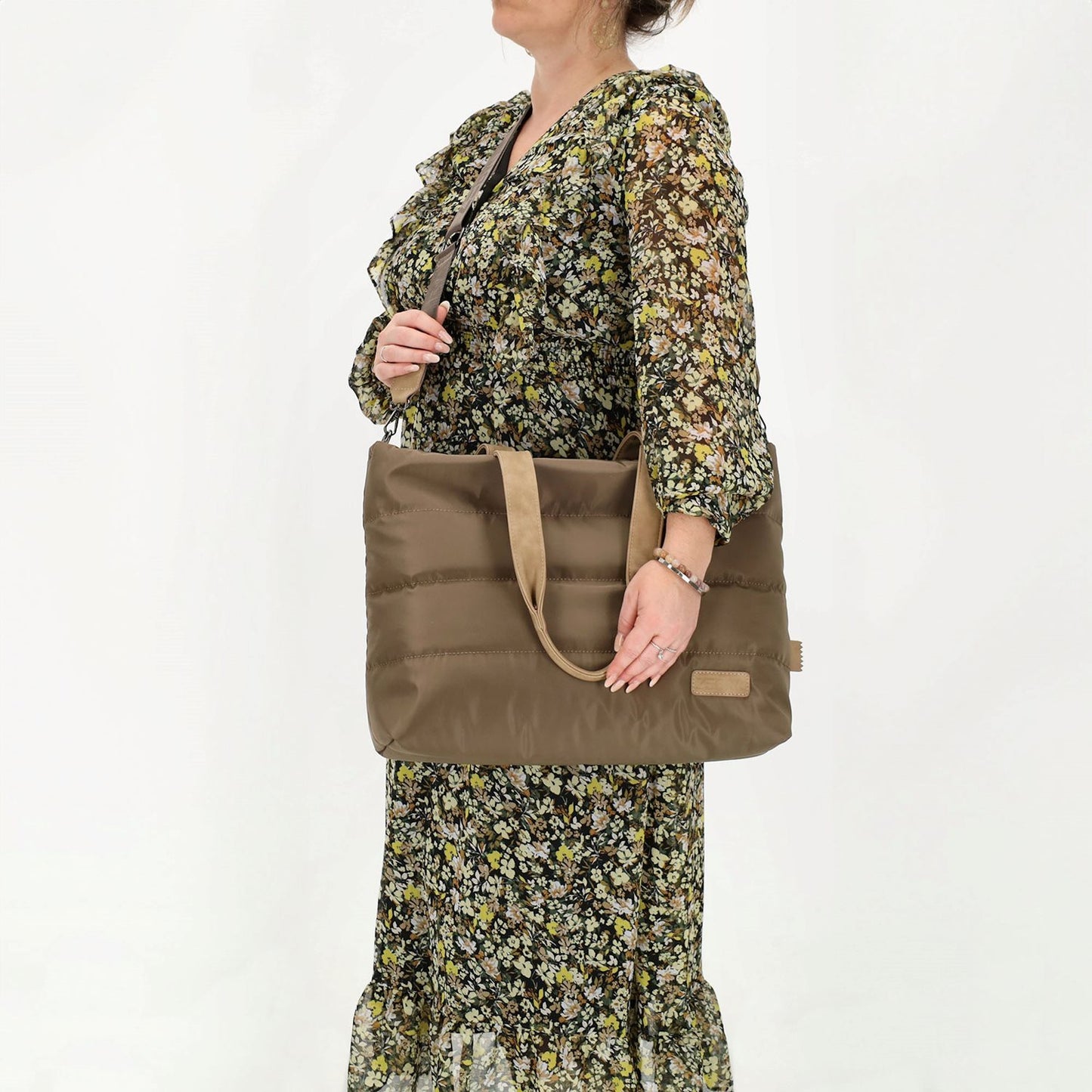 Zebra Trends Elske Laptop bag dark taupe