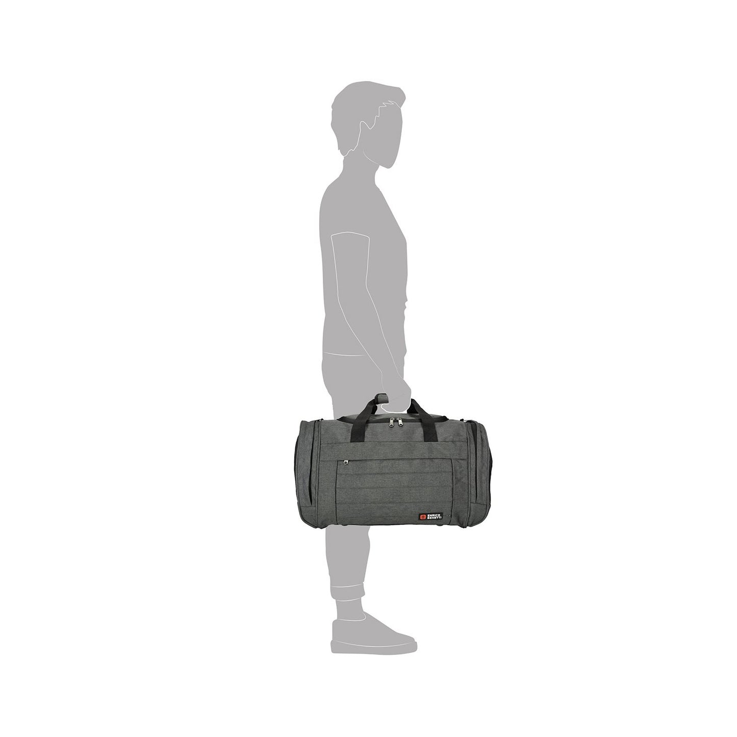 Enrico Benetti Montevideo Sport / Travel Bag 55 grey