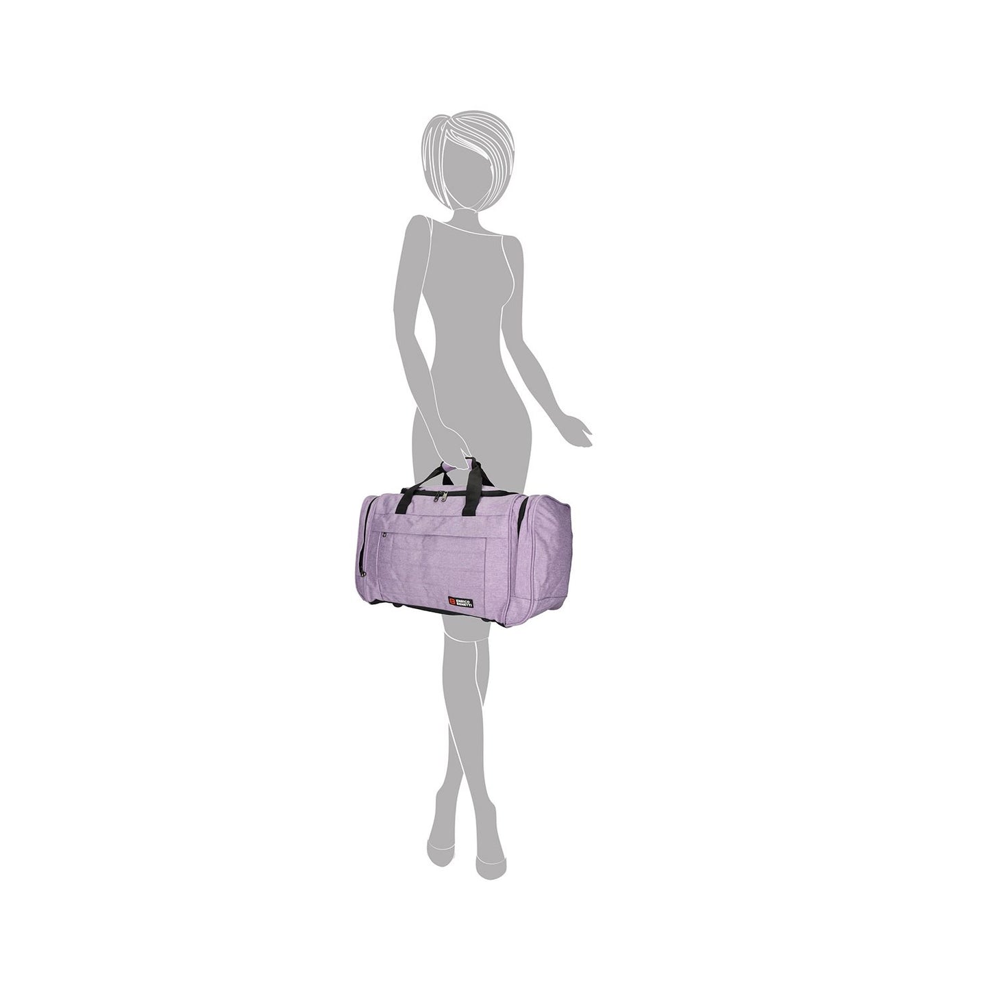 Enrico Benetti Montevideo Sport / Travel Bag 55 lila