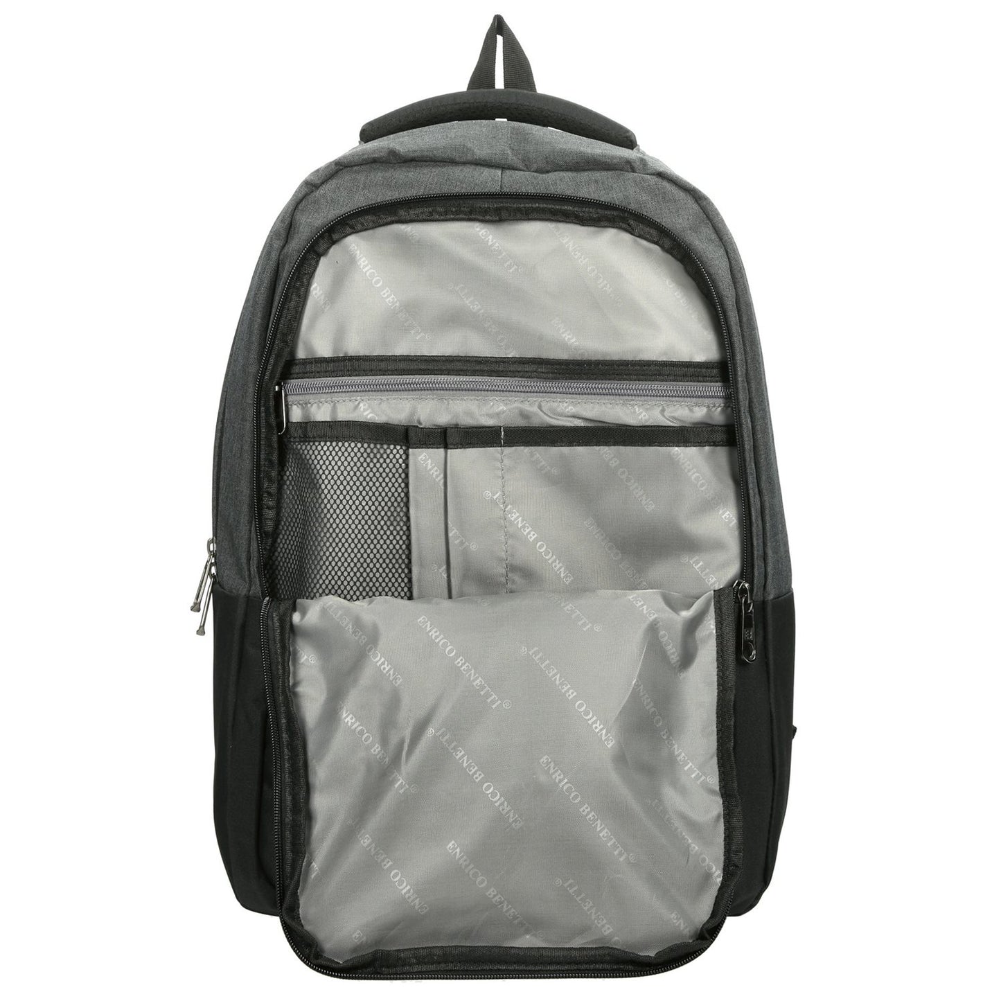 Enrico Benetti Hamburg 15'' Laptop Backpack gray