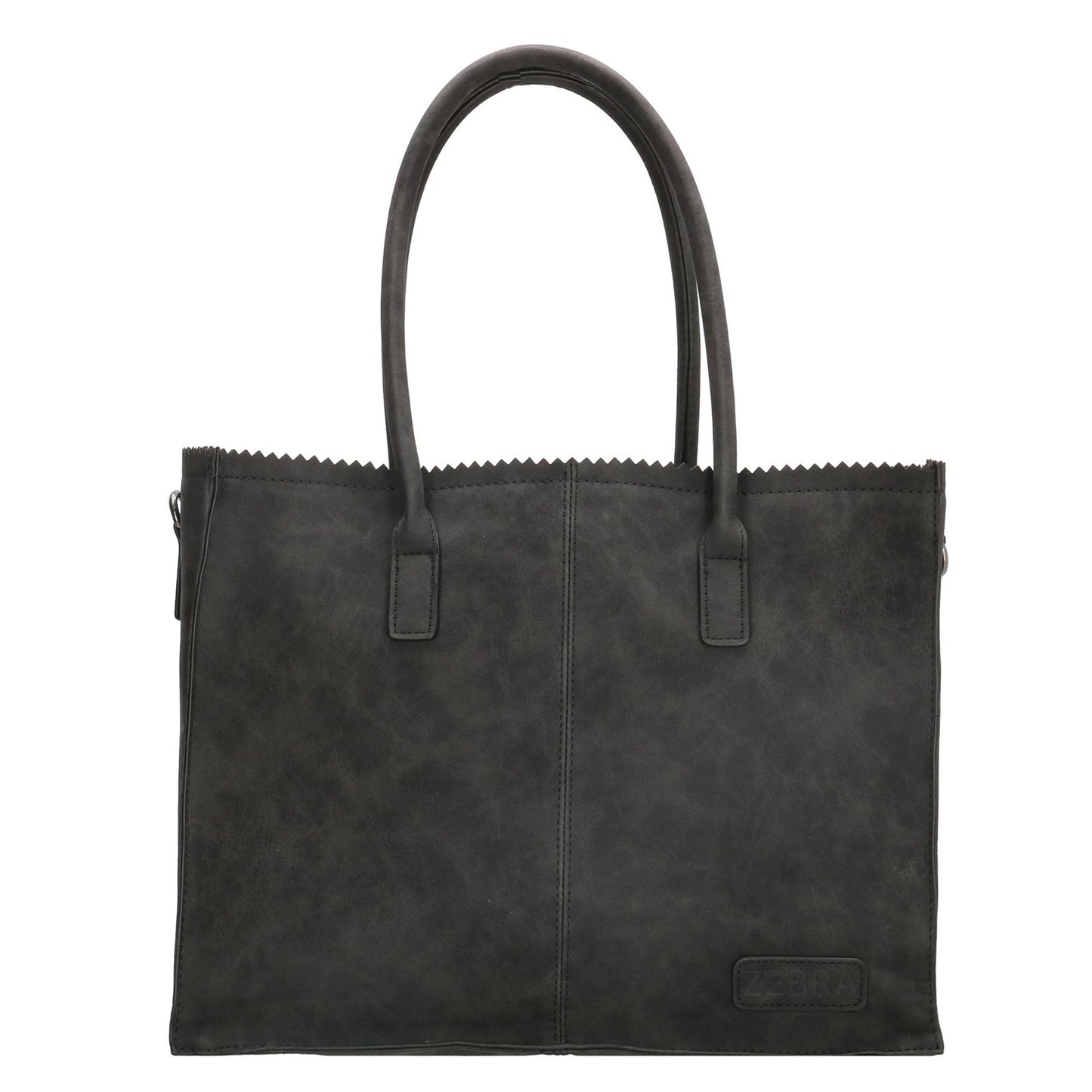 Zebra Trends Natural Bag Lisa Shopper zwart