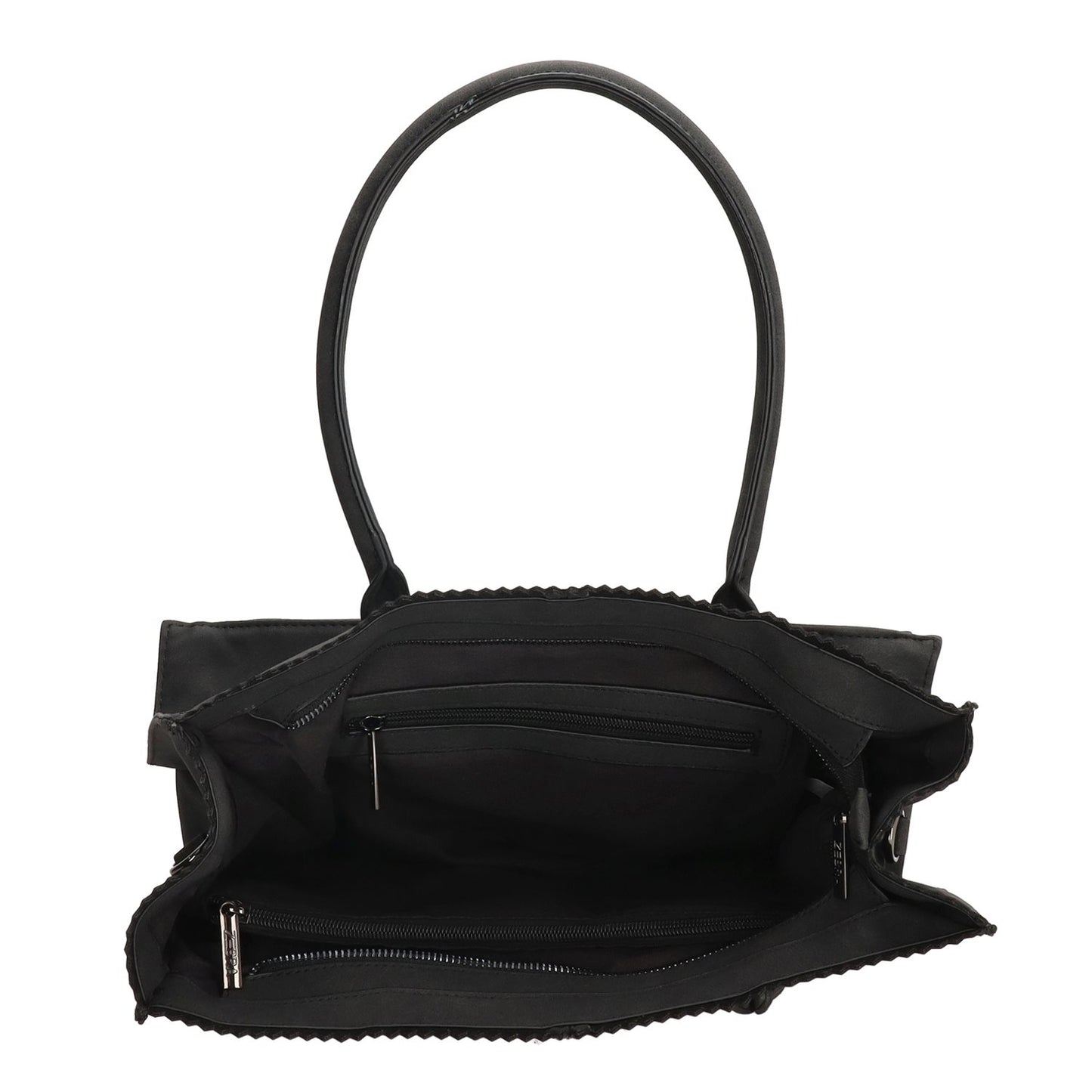 Zebra Trends Natural Bag Lisa Shopper zwart