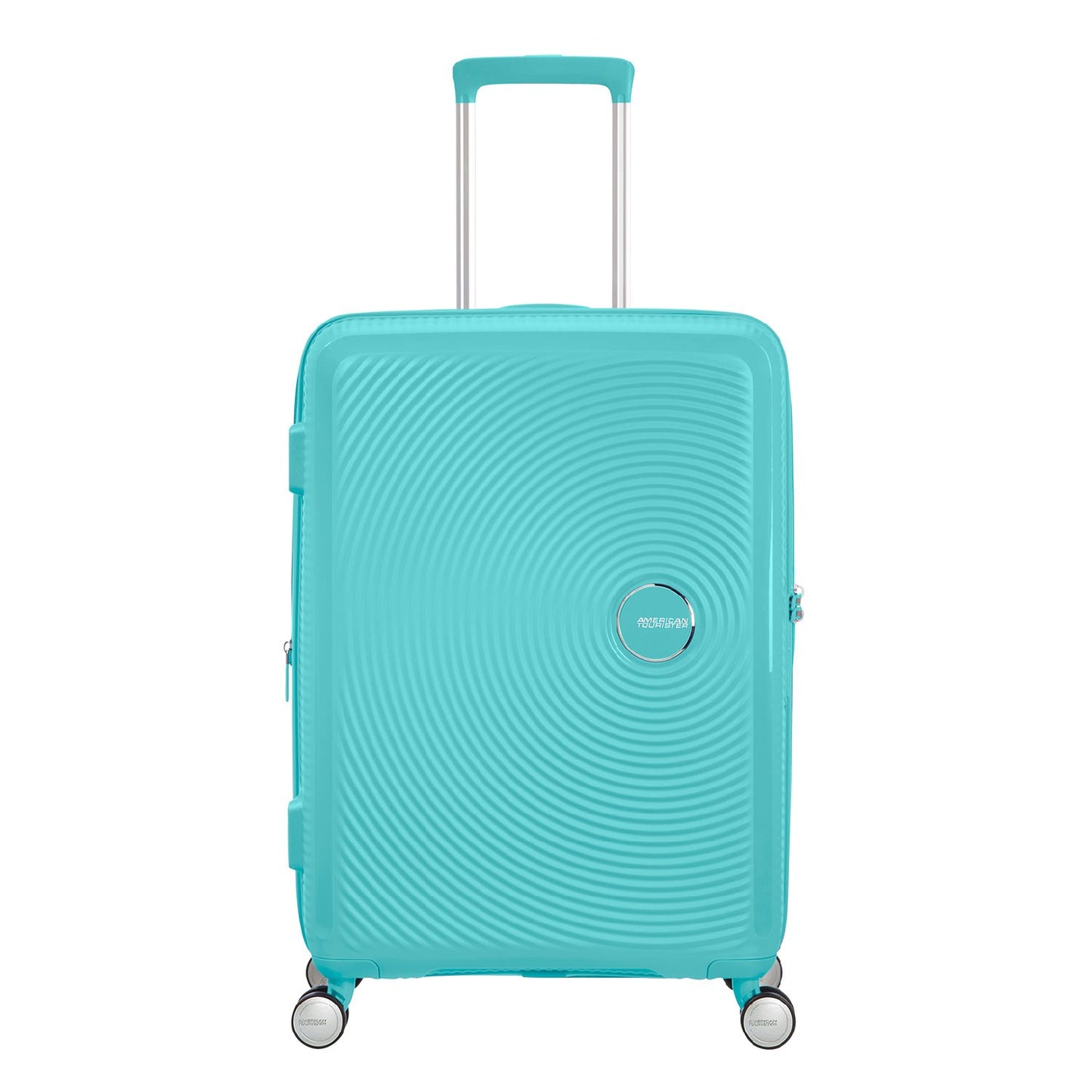 American Tourister Soundbox Spinner 67 Expandable poolside blue