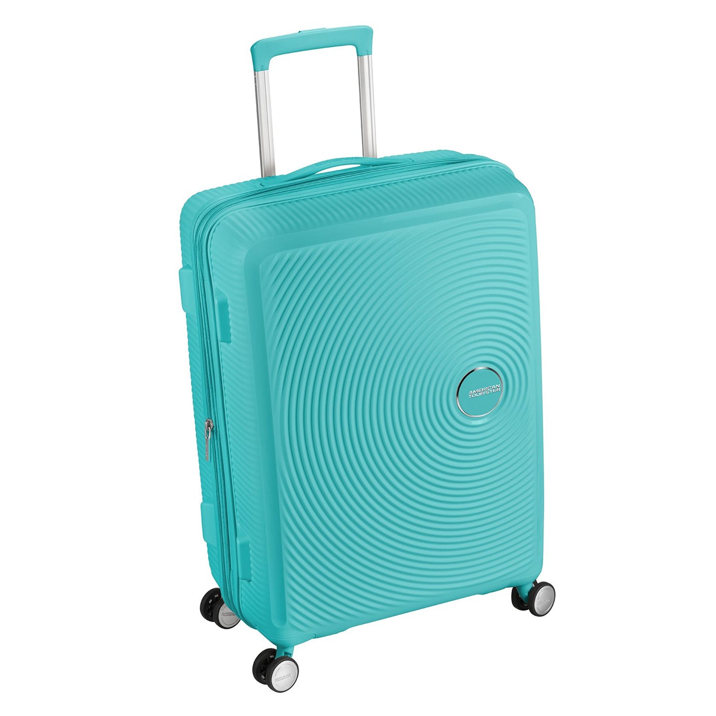 American Tourister Soundbox Spinner 67 Expandable poolside blue