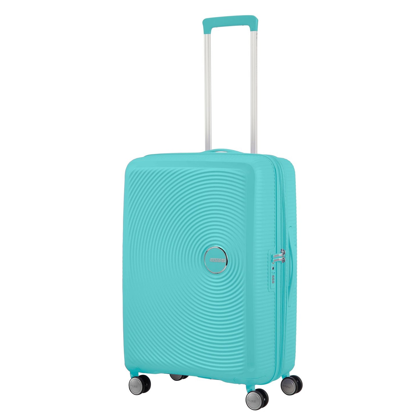 American Tourister Soundbox Spinner 67 Expandable poolside blue