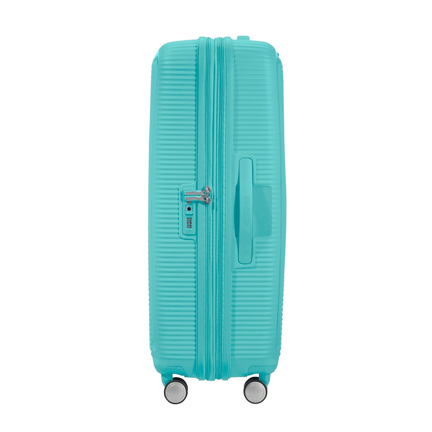American Tourister Soundbox Spinner 77 Expandable poolside blue
