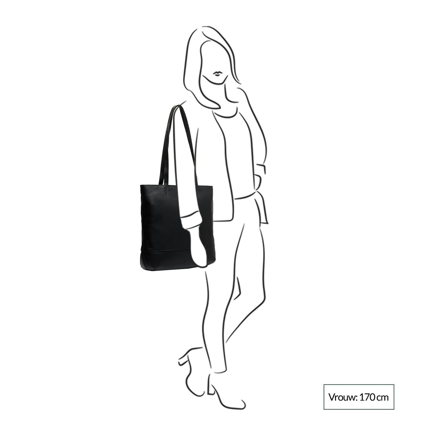 The Chesterfield Brand Emilia Shopper cognac