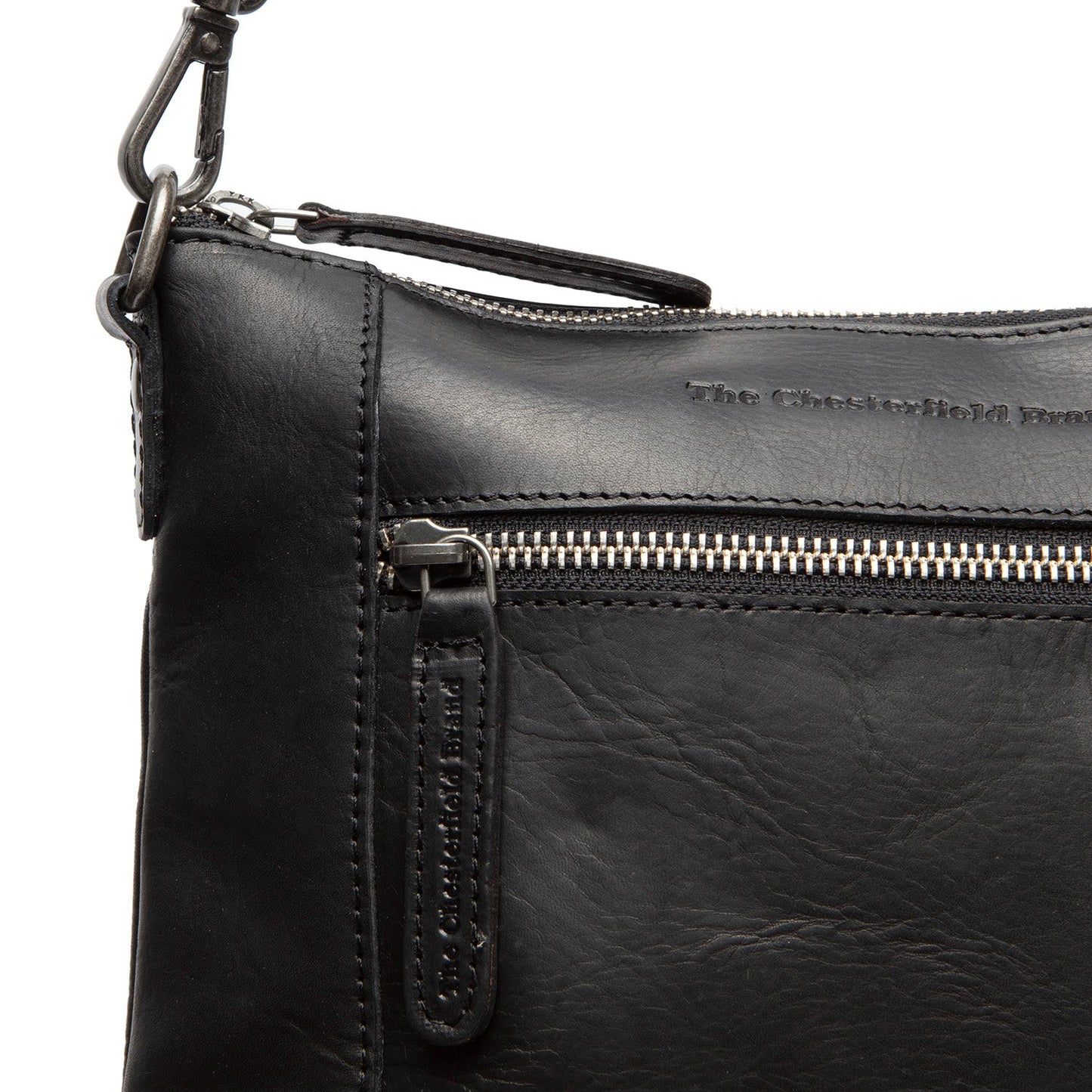 The Chesterfield Brand Faro Schoudertas black
