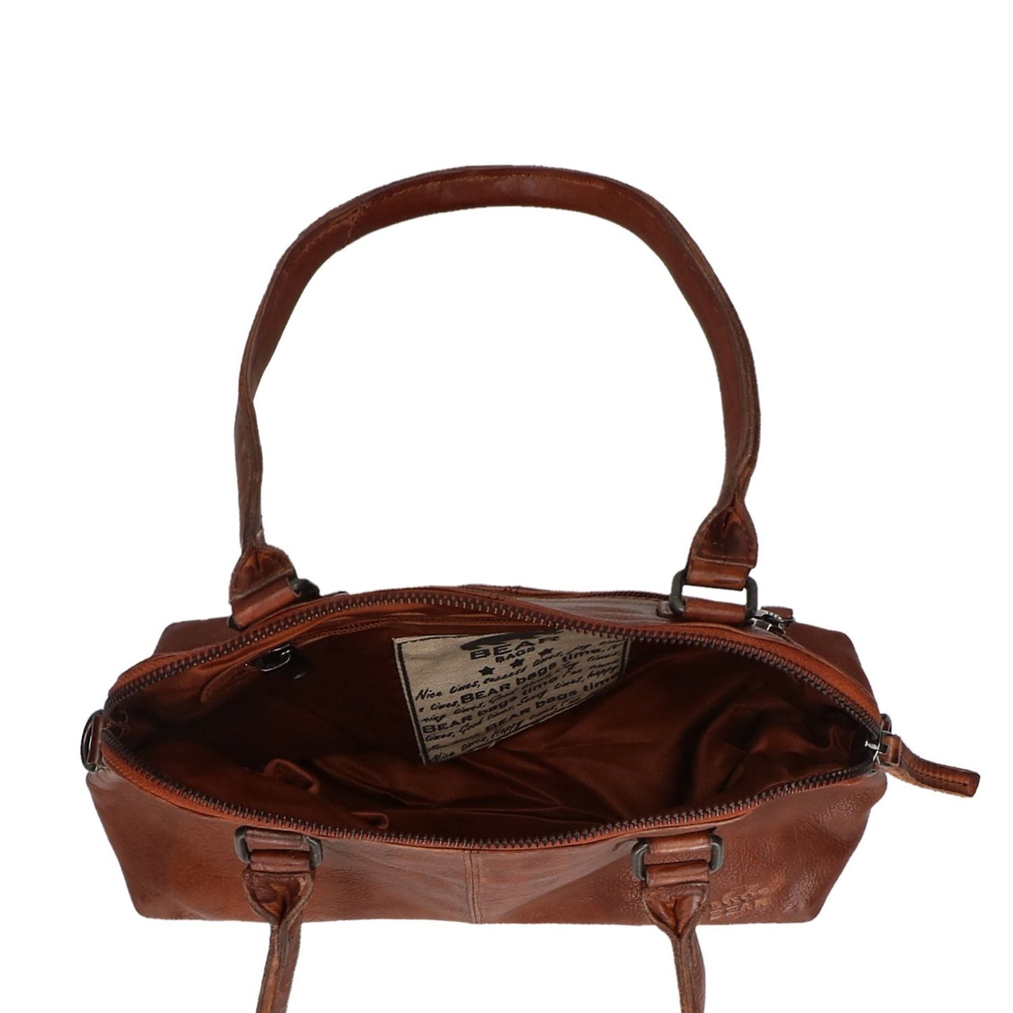 Bear Design Callisto Pelle Shoulder bag cognac