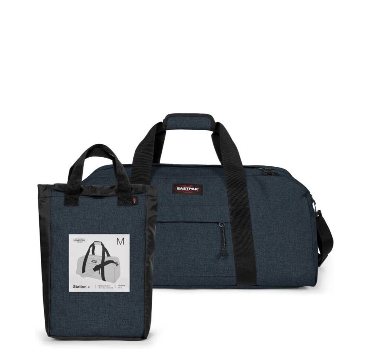 Eastpak Station Reistas + triple denim