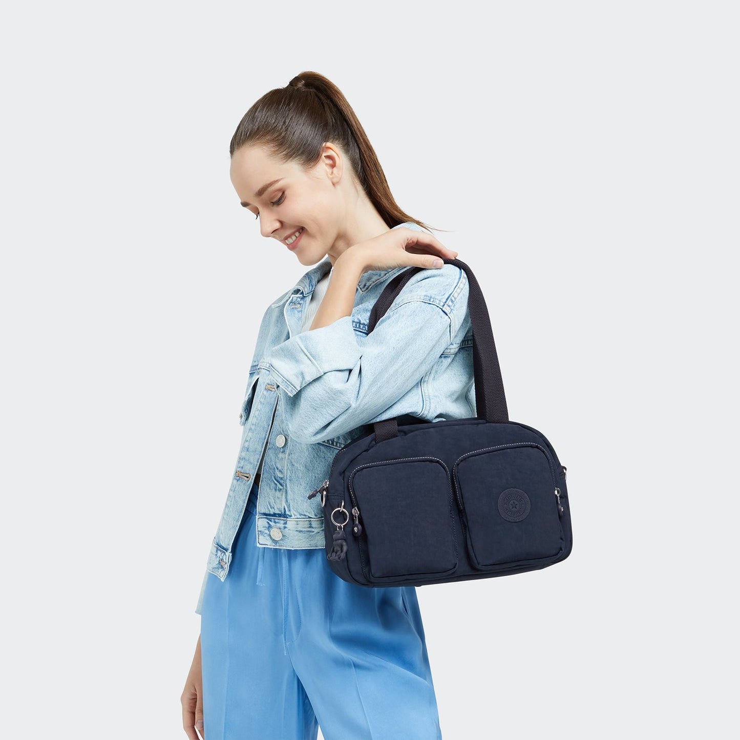 Kipling Cool Defea Schoudertas blue blue 2