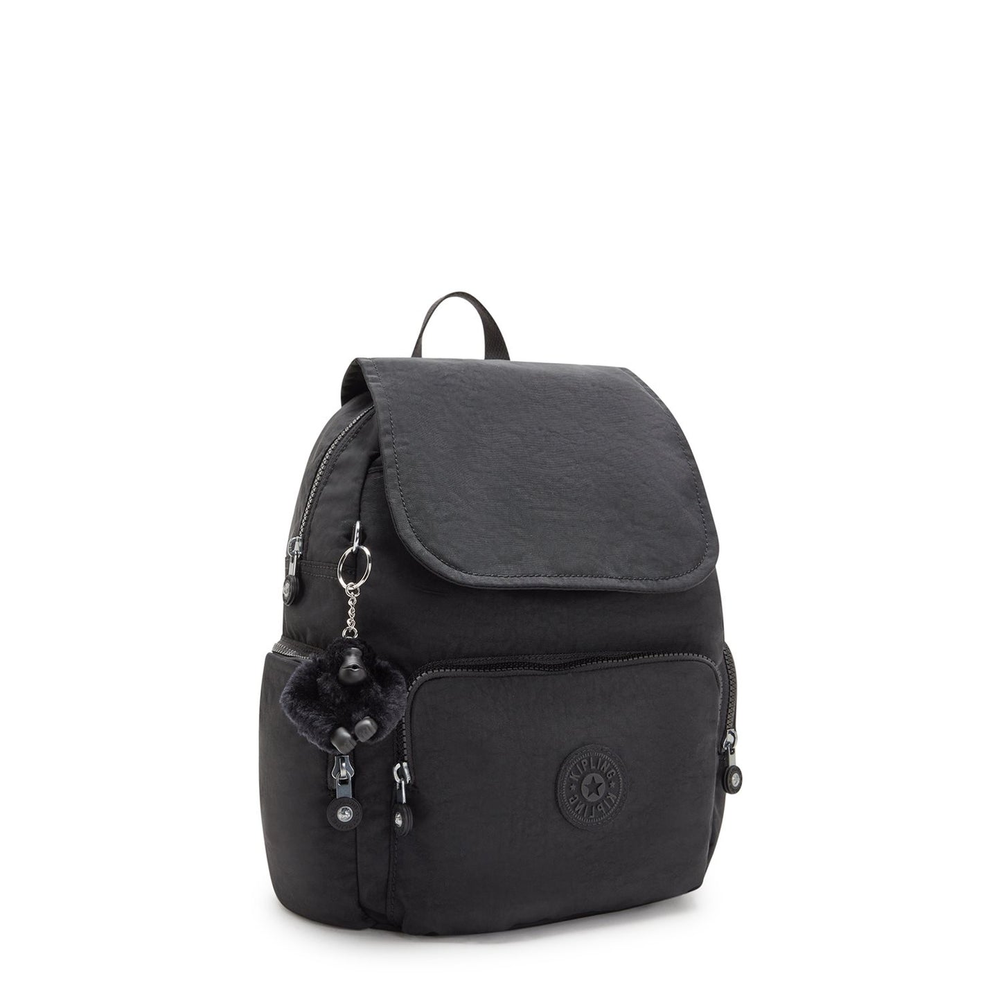 Kipling City Zip S black noir