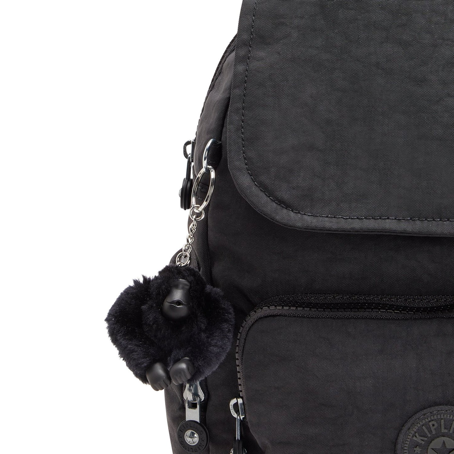 Kipling City Zip S black noir