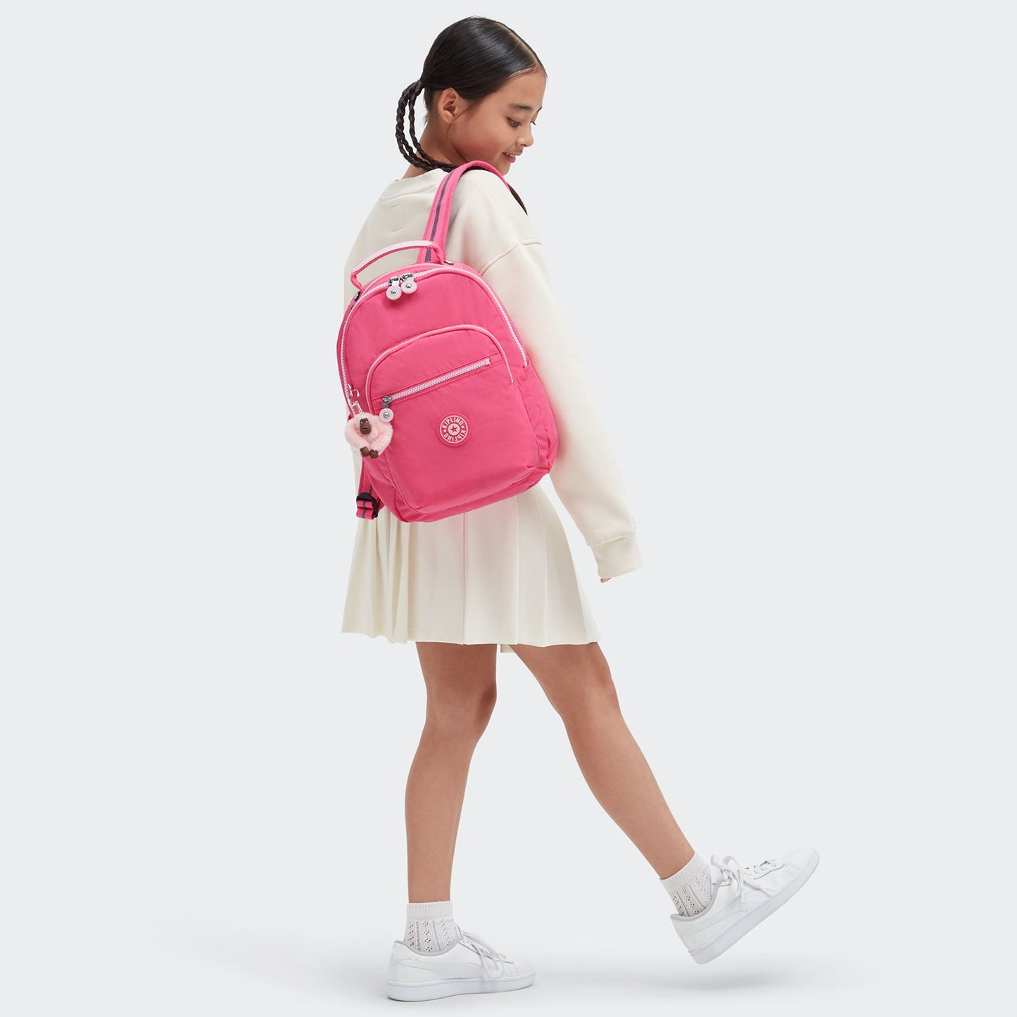 Kipling Seoul S happy pink c