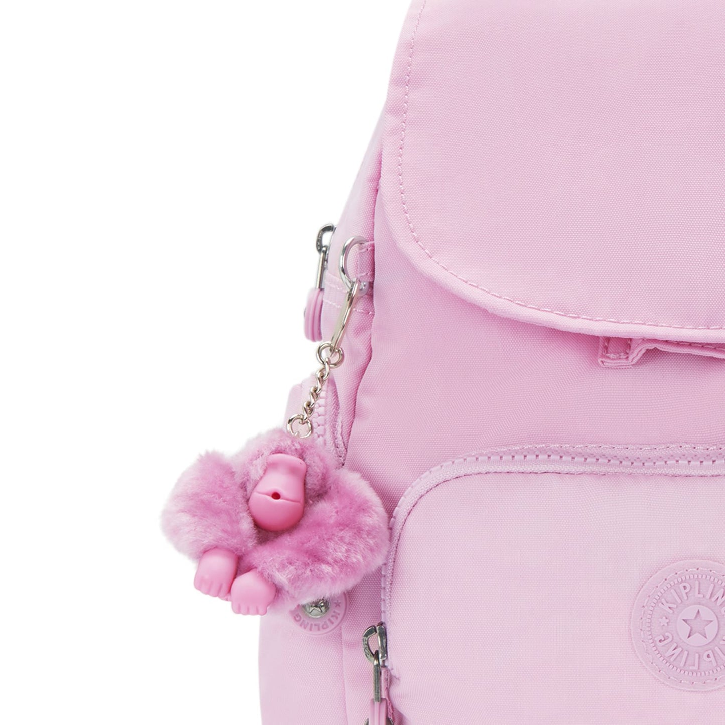 Kipling City Zip Mini blooming pink