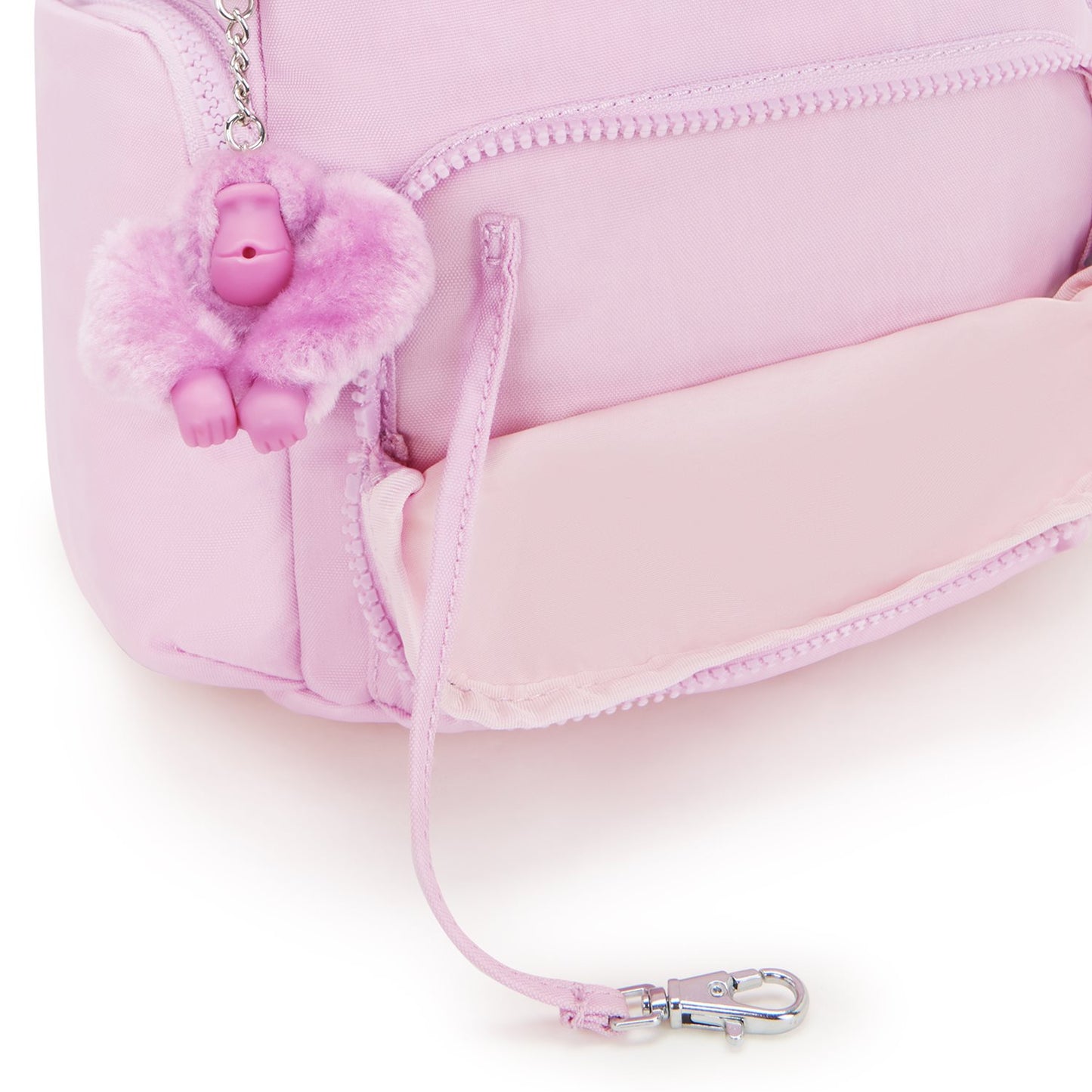 Kipling City Zip Mini blooming pink