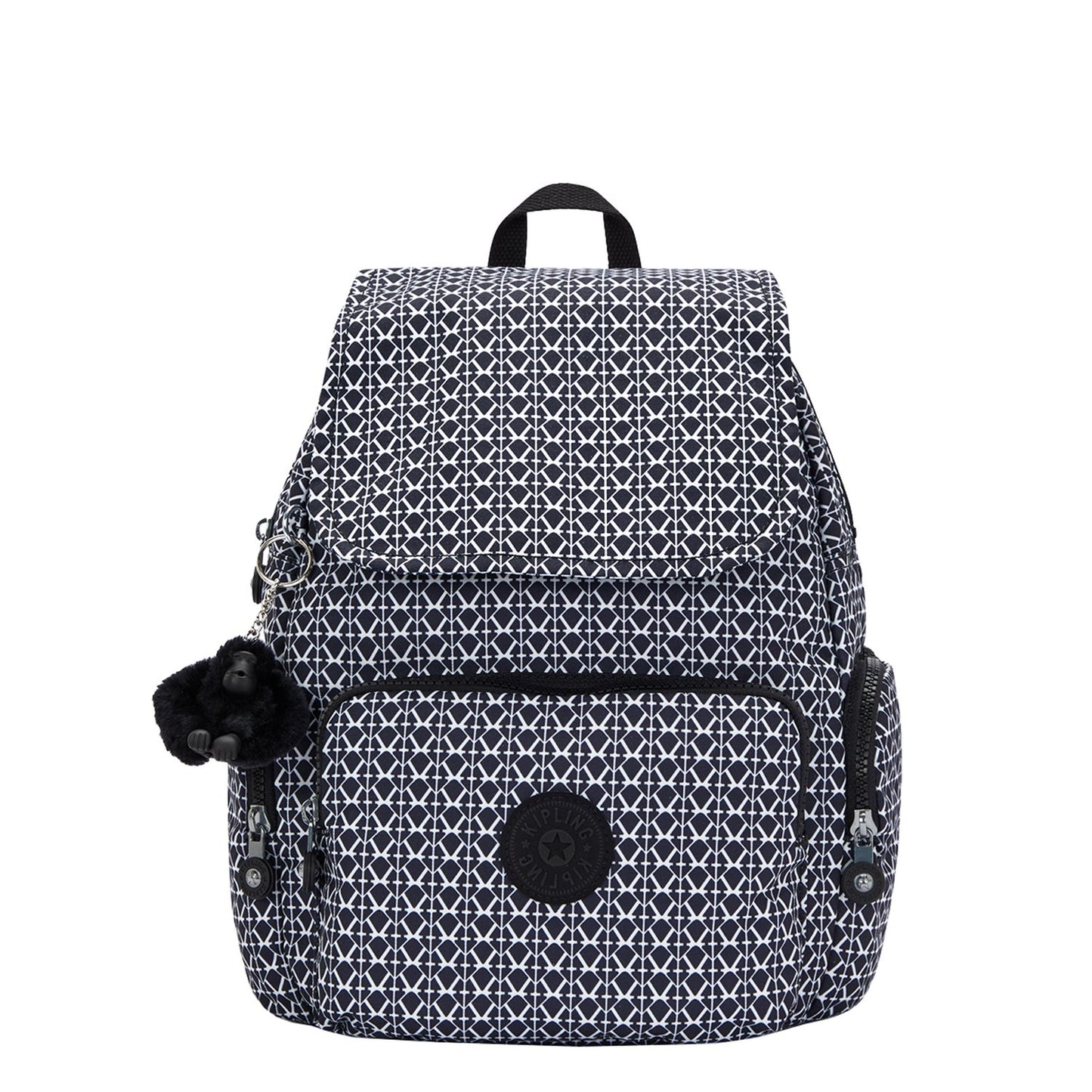 Kipling City Zip S signature print