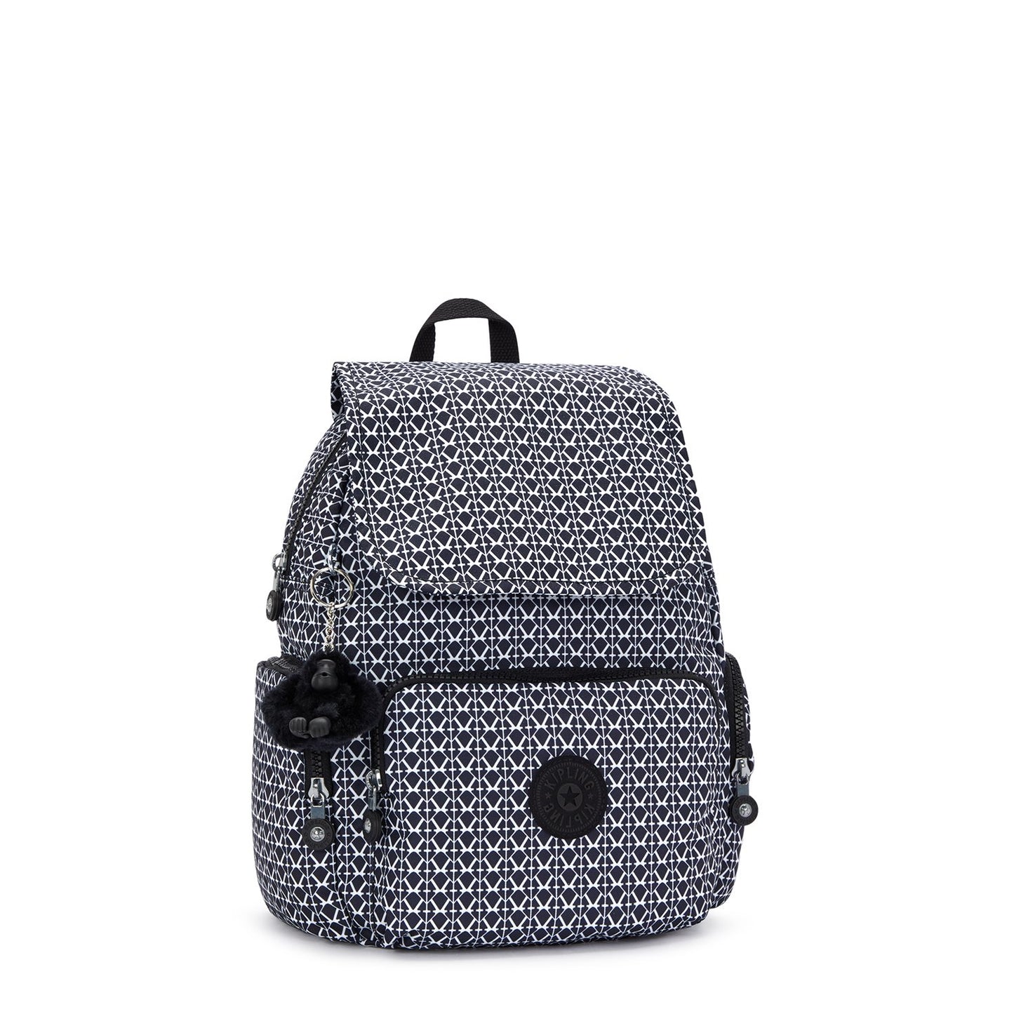 Kipling City Zip S signature print