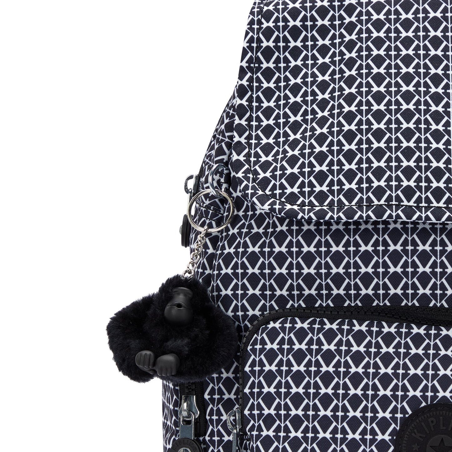 Kipling City Zip S signature print