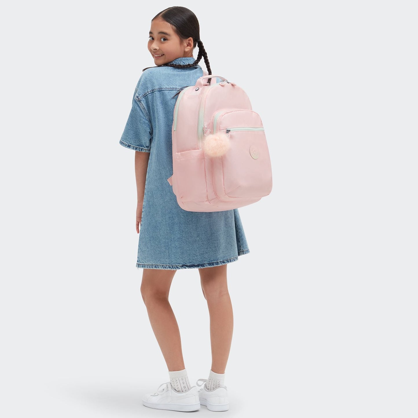 Kipling Seoul Lap blush metallic