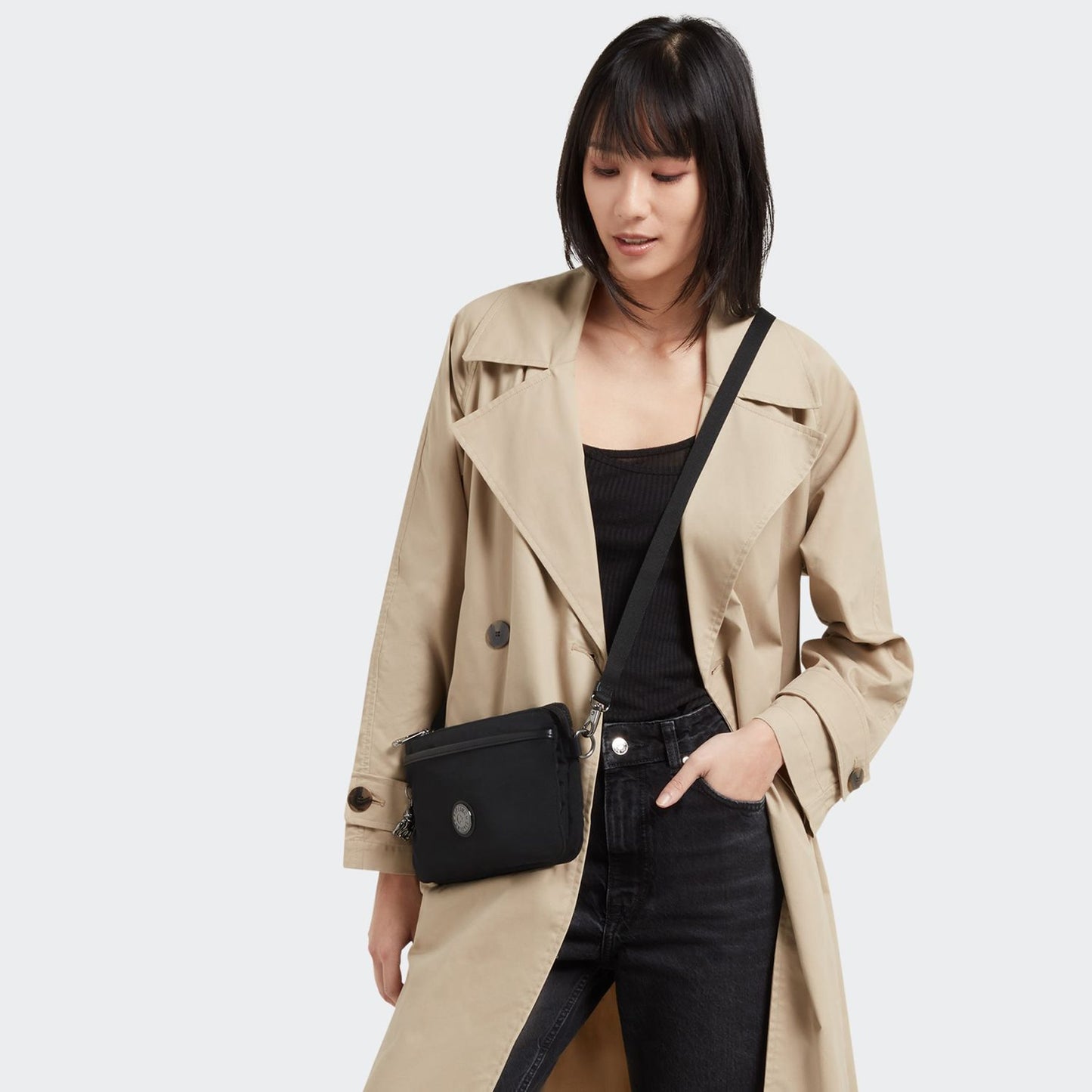 Kipling Riri back to beige