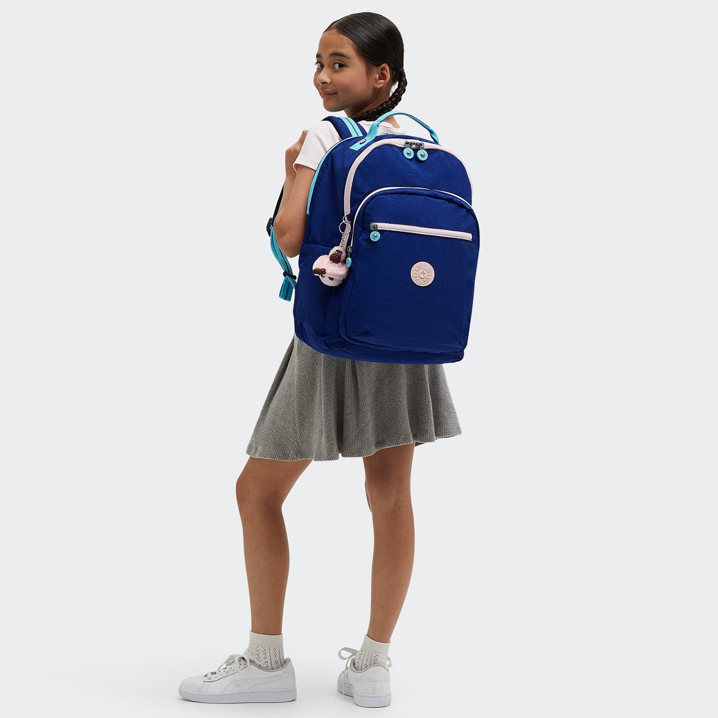 Kipling Seoul College solar navy c