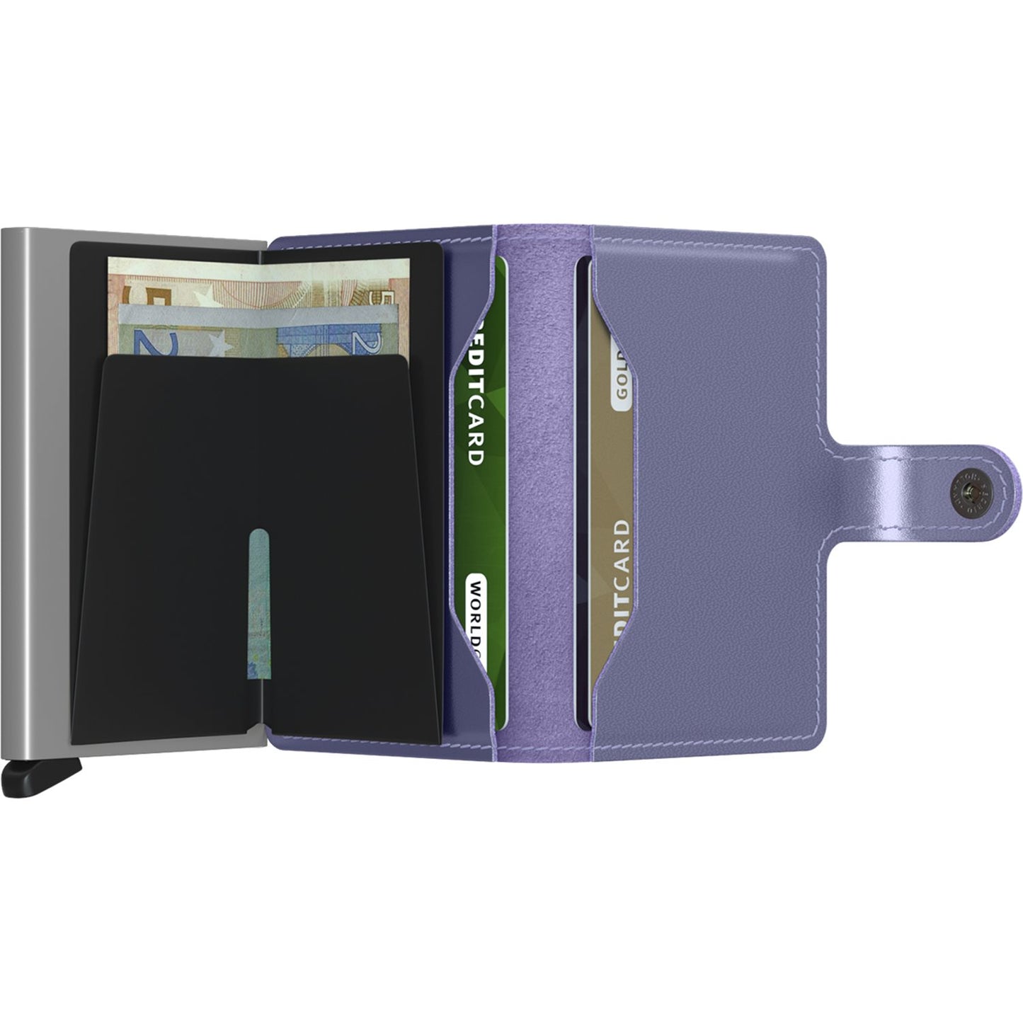 Secrid Miniwallet Wallet metallic purple