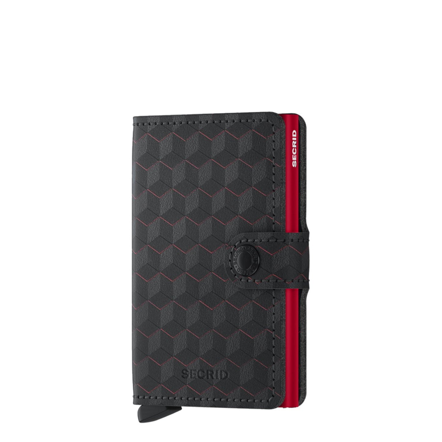 Secrid Miniwallet Wallet Optical black & red
