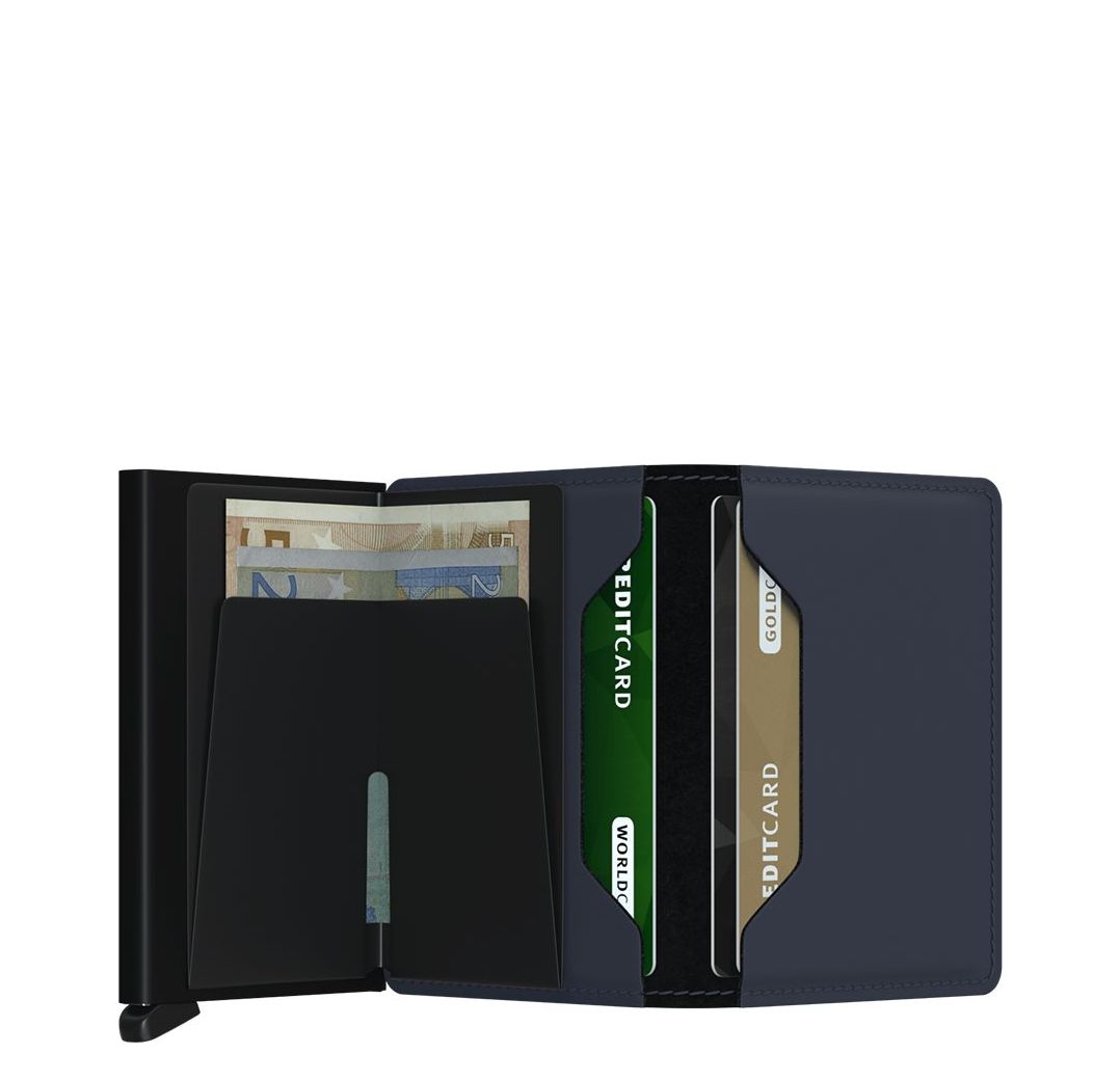 Secrid Slimwallet Portemonnee Matte night blue