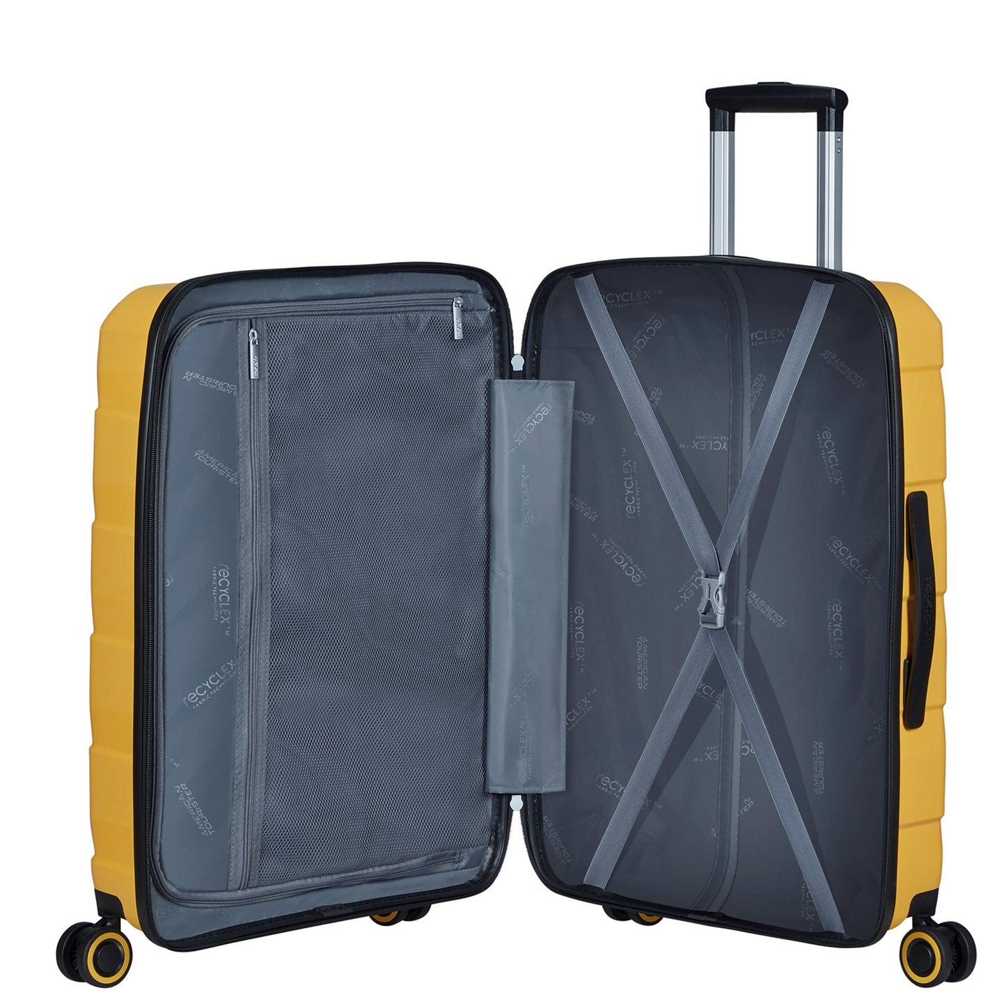 American Tourister Air Move Spinner 66 sunset yellow