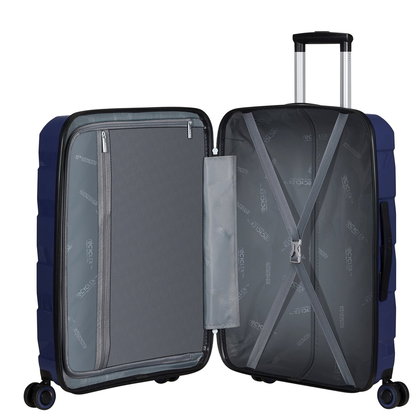 American Tourister Air Move Spinner 75 midnight navy