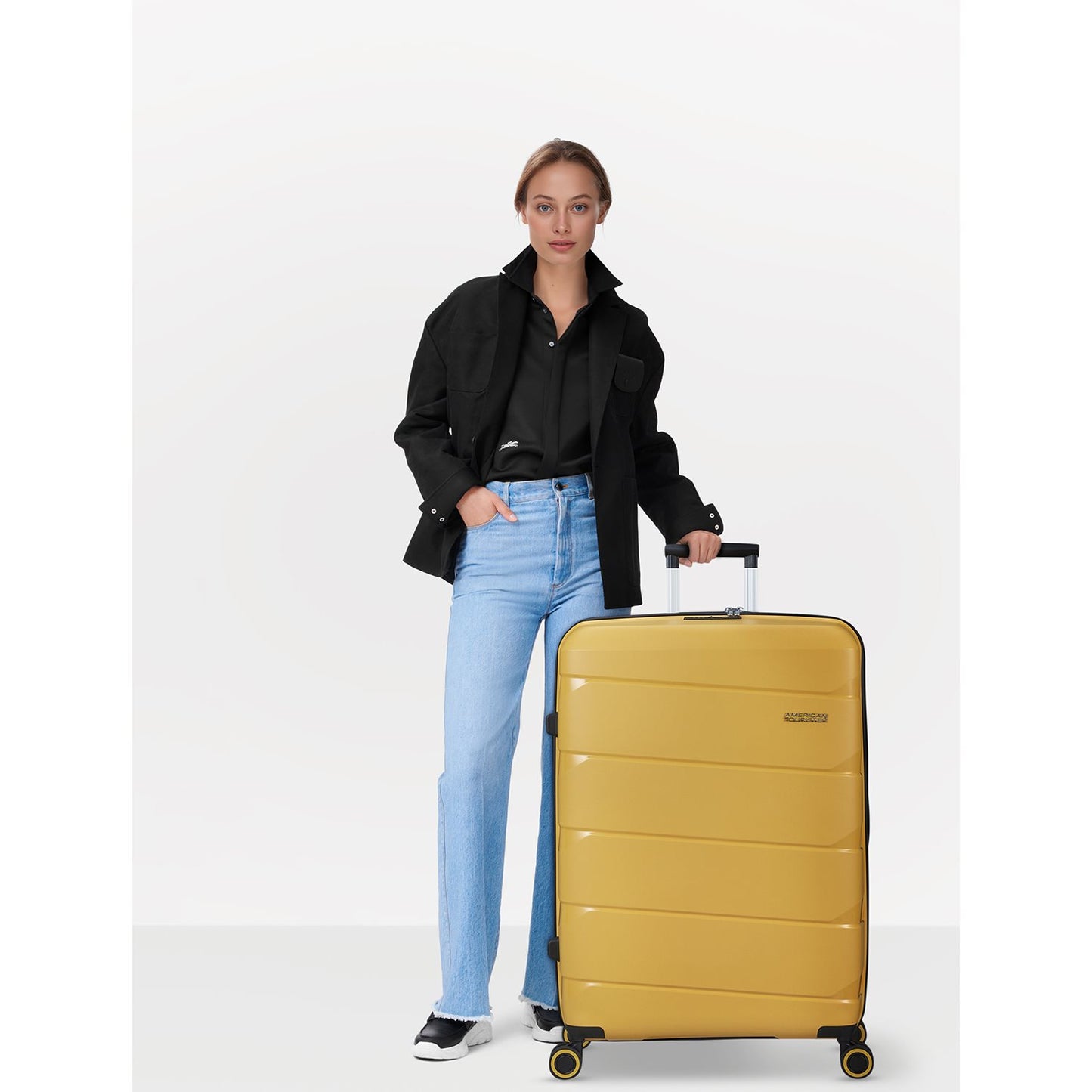 American Tourister Air Move Spinner 75 sunset yellow