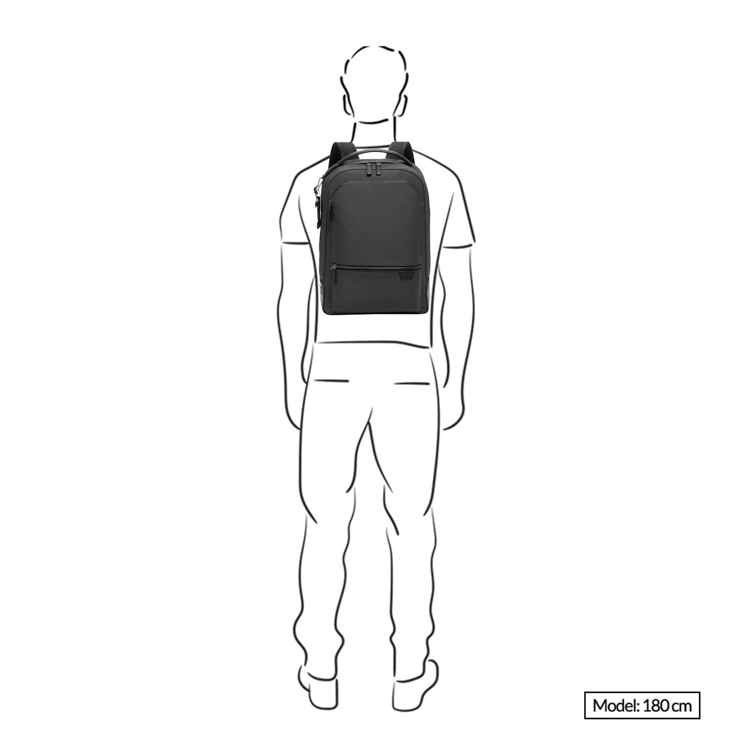 TUMI Harrison Bradner Backpack graphite