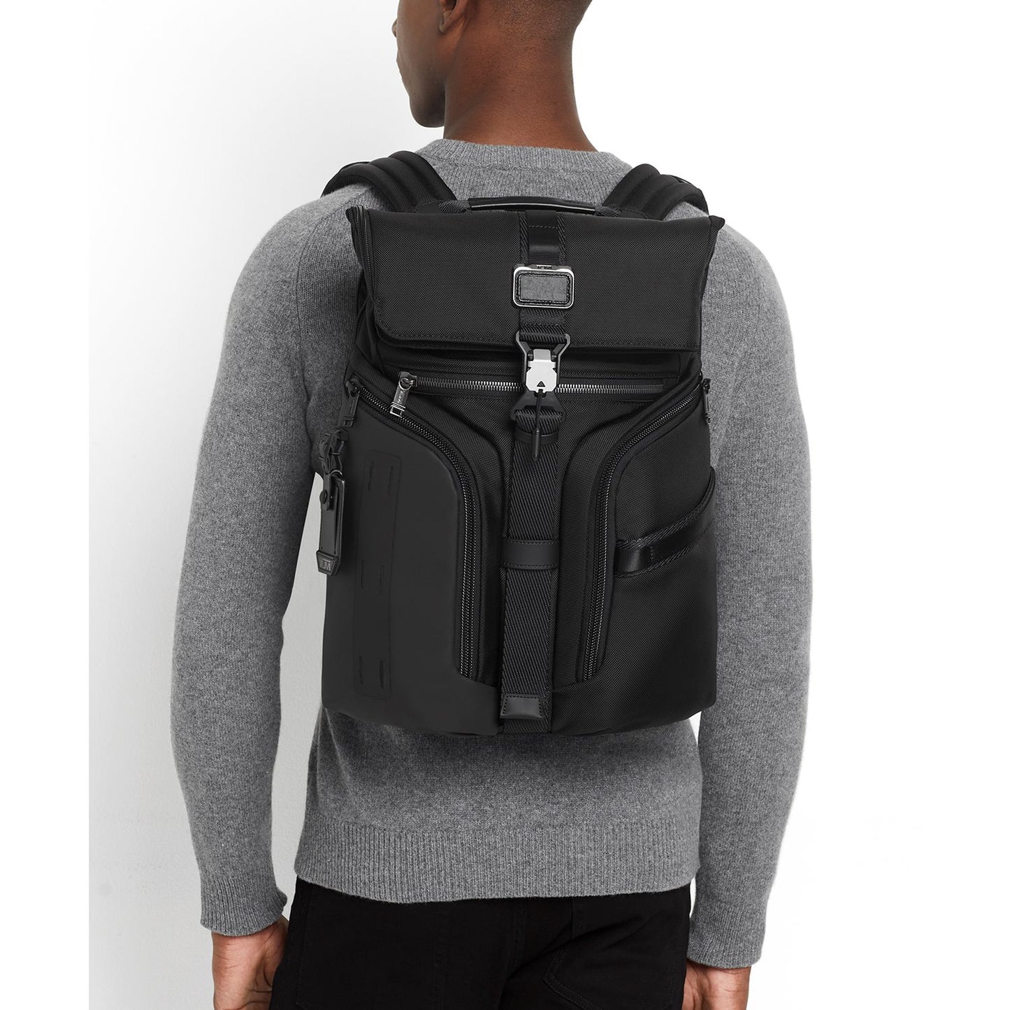 TUMI Alpha Bravo Lance Logistics Backpack navy