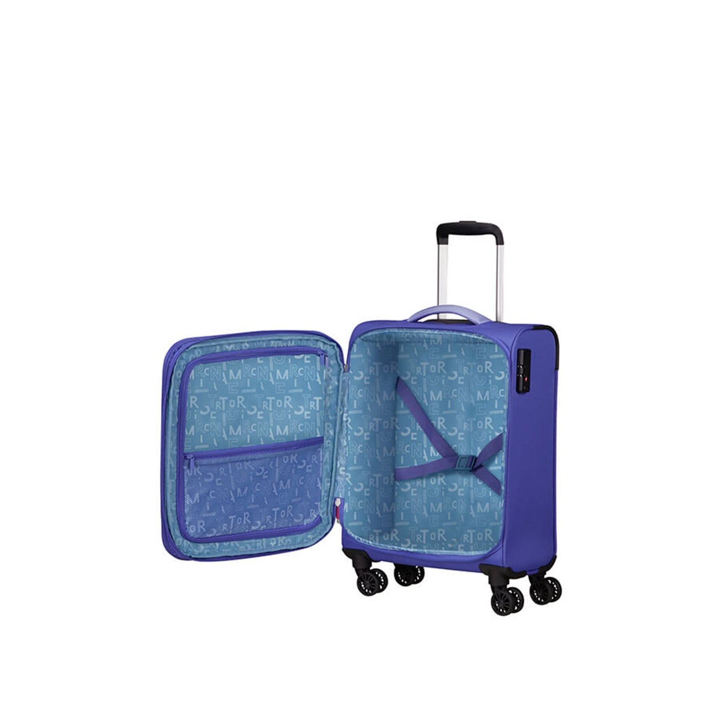 American Tourister Pulsonic Spinner 55 EXP soft lilac