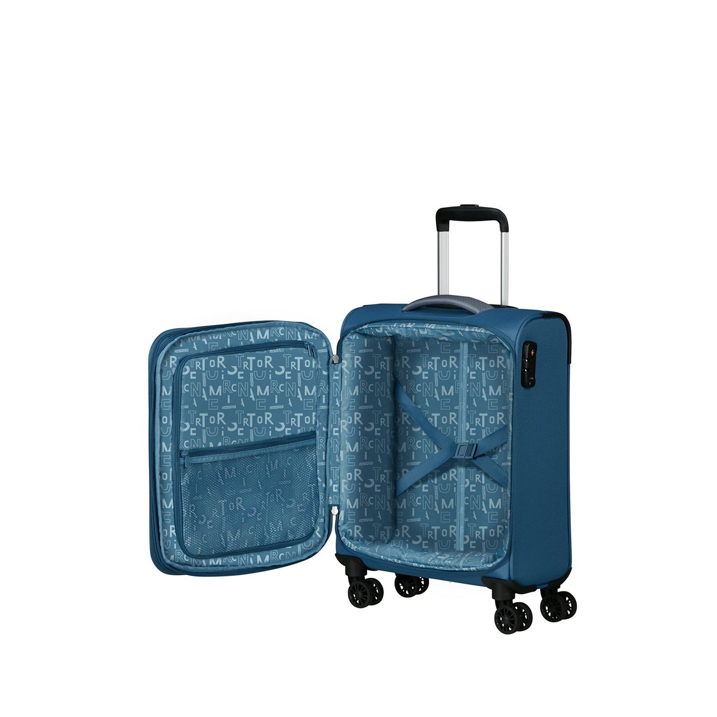 American Tourister Pulsonic Spinner 55 EXP coronet blue