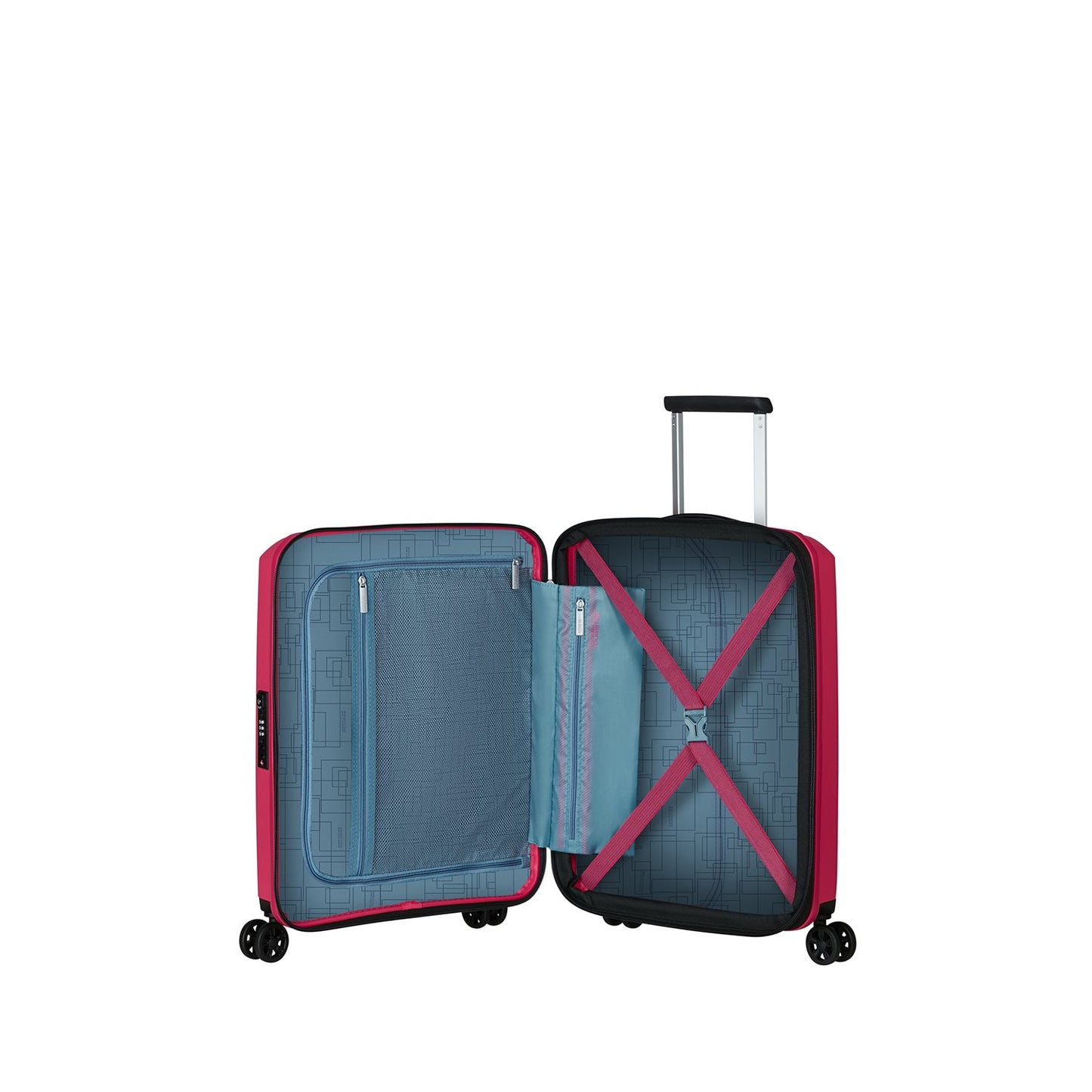 American Tourister Aerostep Spinner 55 Exp pink flash