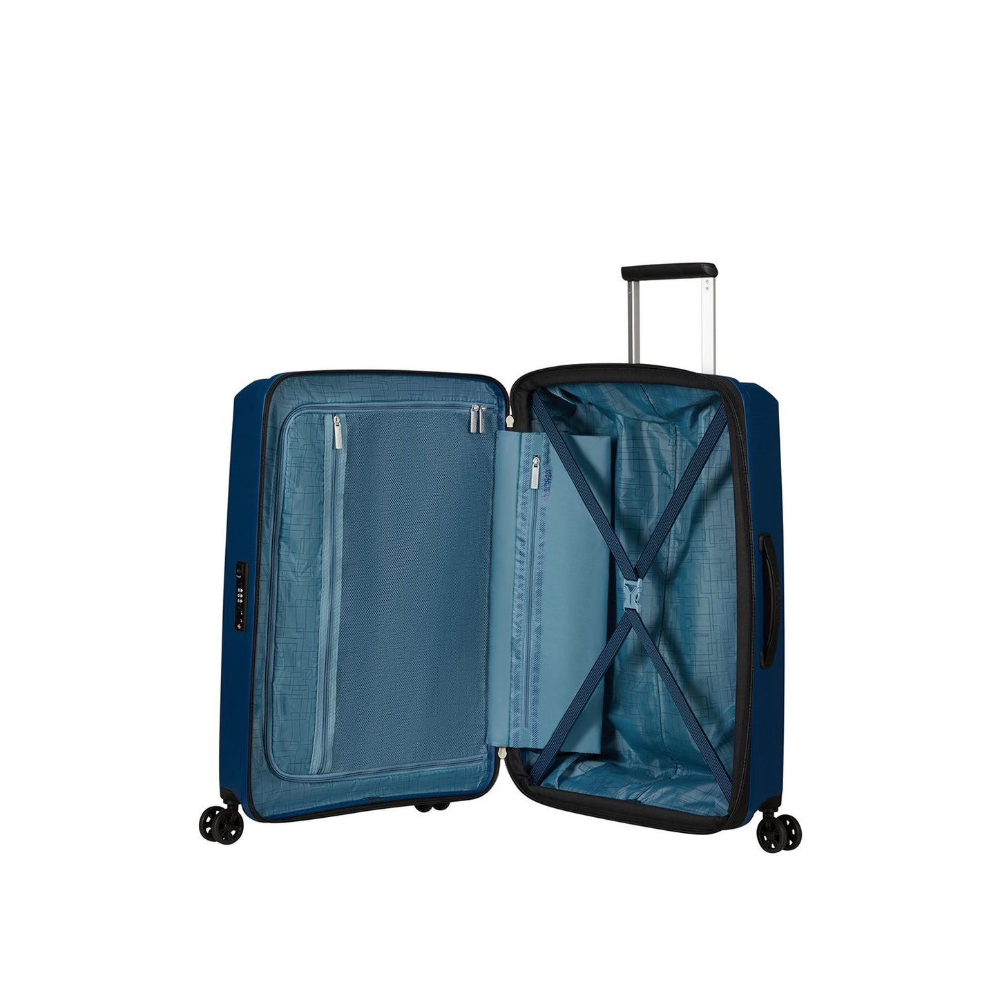 American Tourister Aerostep Spinner 67 Exp navy blue