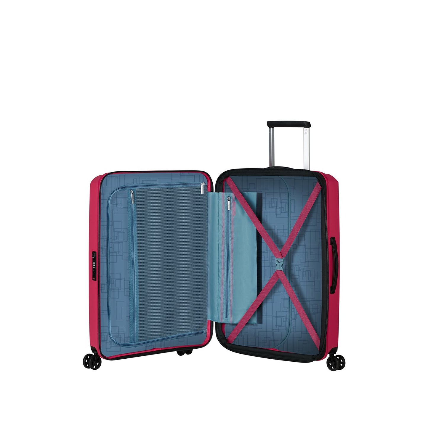 American Tourister Aerostep Spinner 67 Exp pink flash