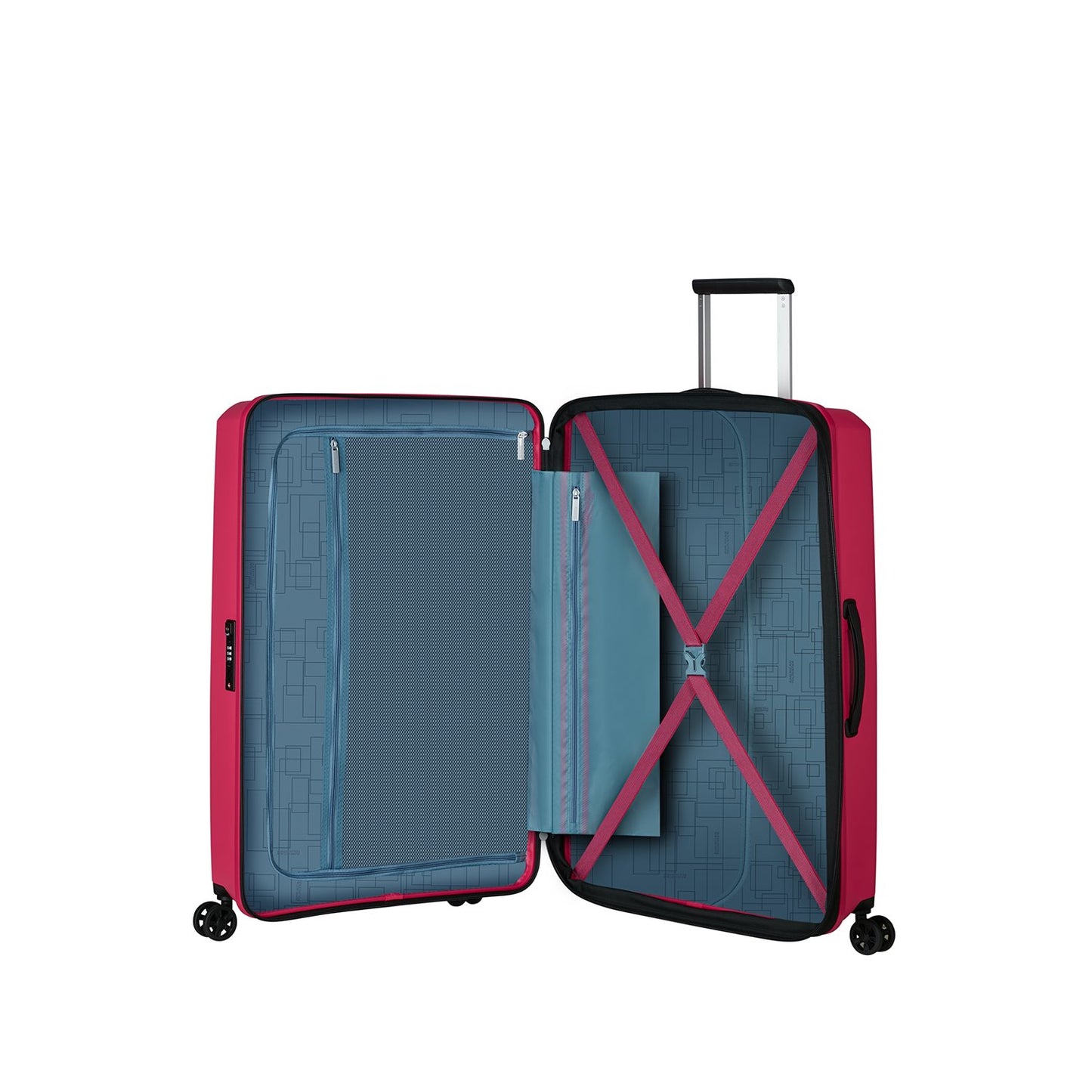 American Tourister Aerostep Spinner 77 Exp pink flash