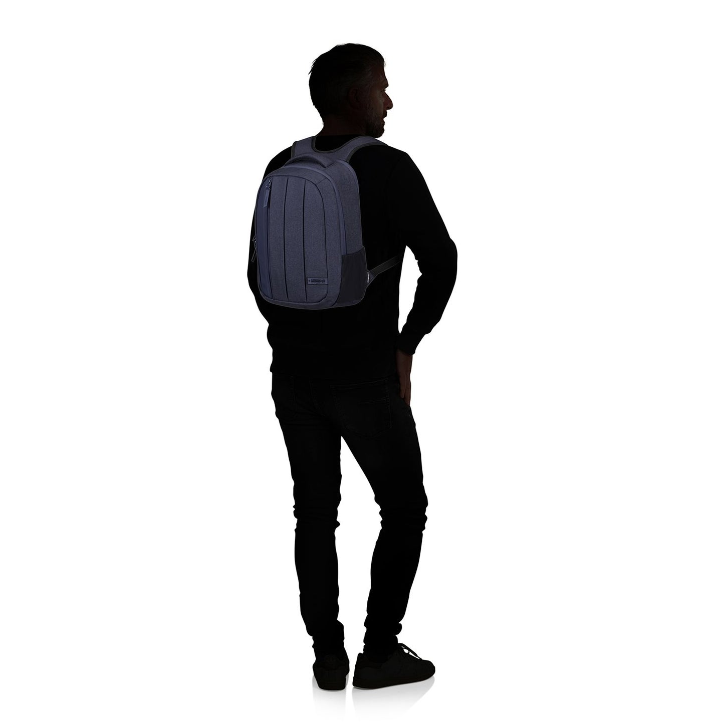 American Tourister Streethero Laptop Backpack 14" navy melange
