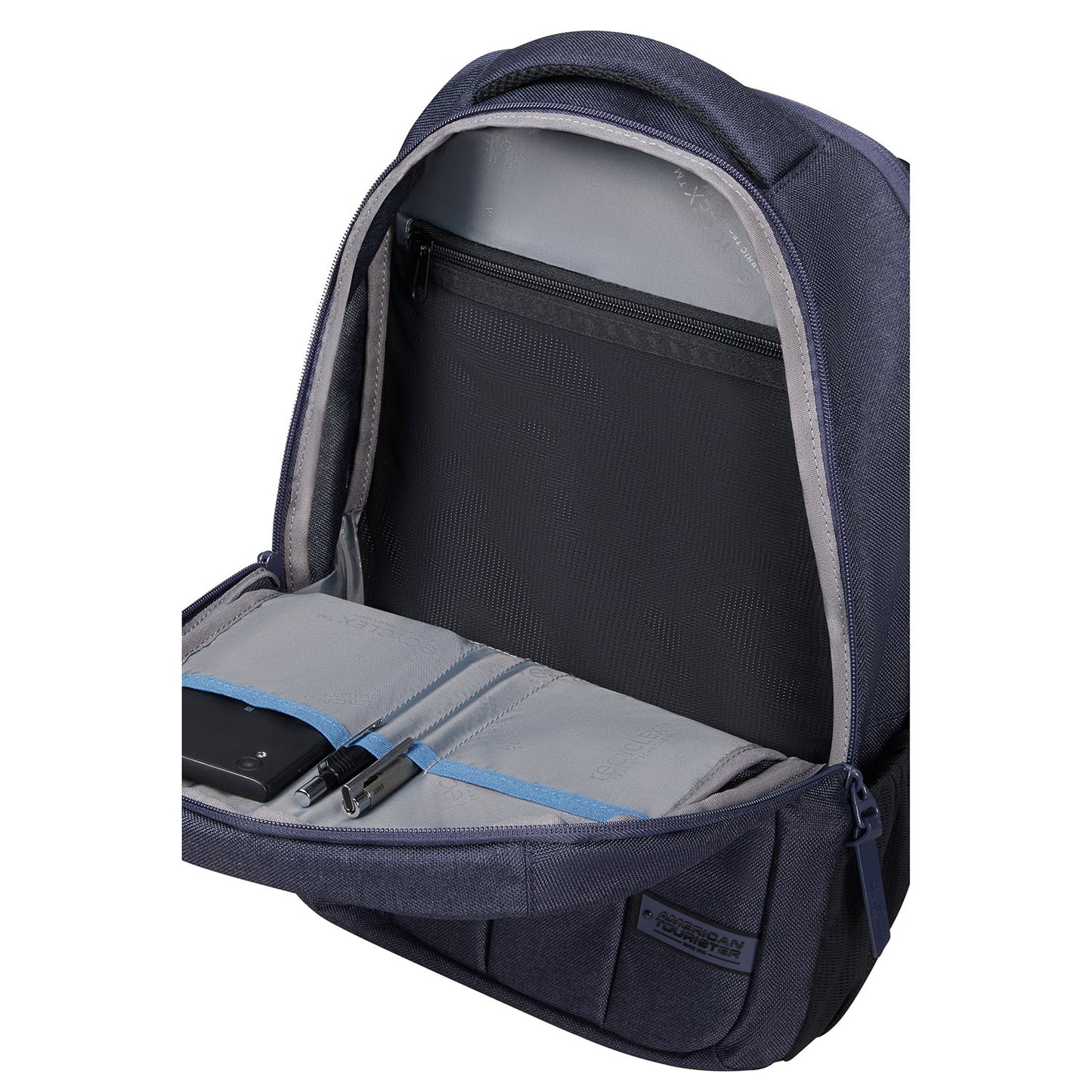 American Tourister Streethero Laptop Backpack 14" navy melange