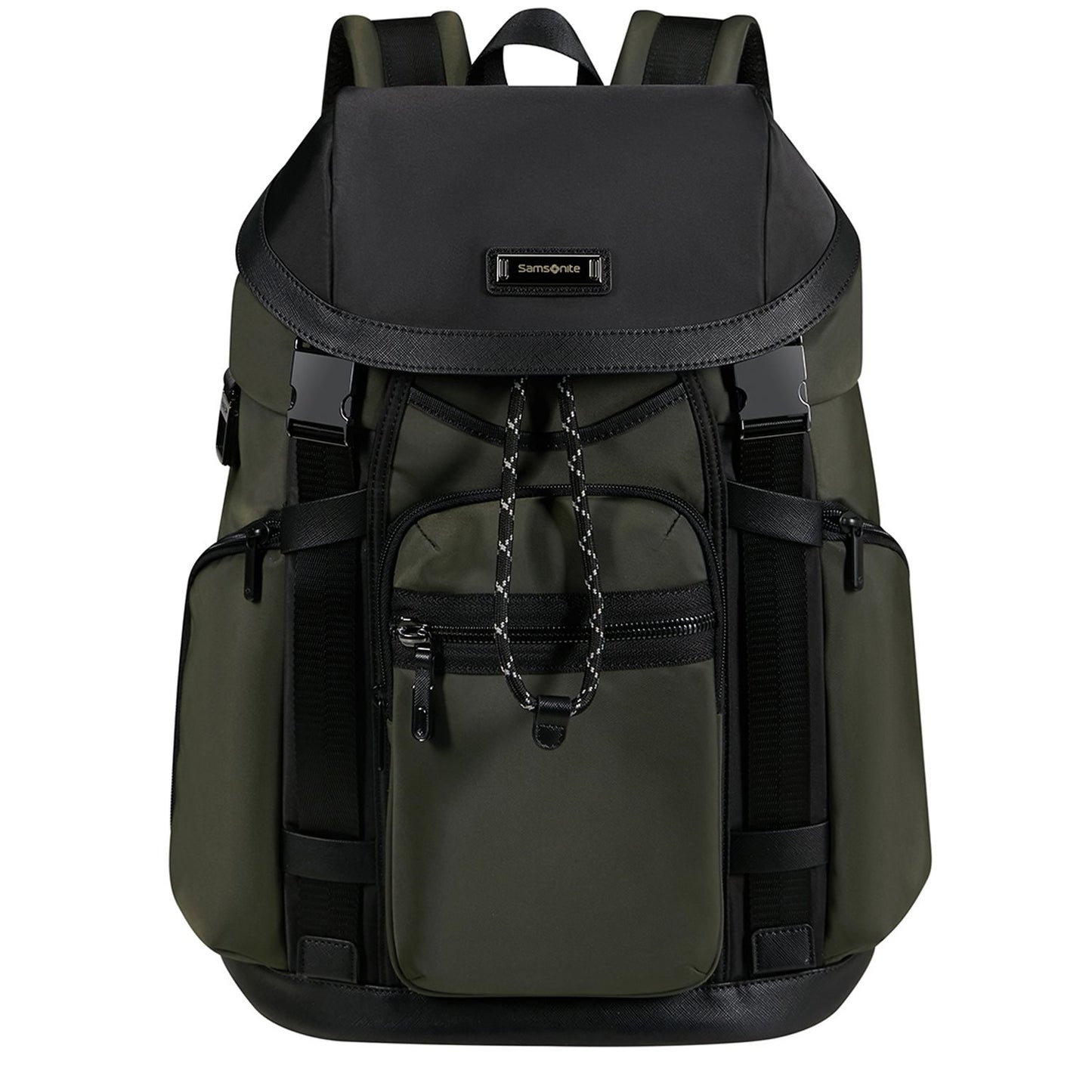Samsonite Relyon Backpack M 15.6" + Flap green