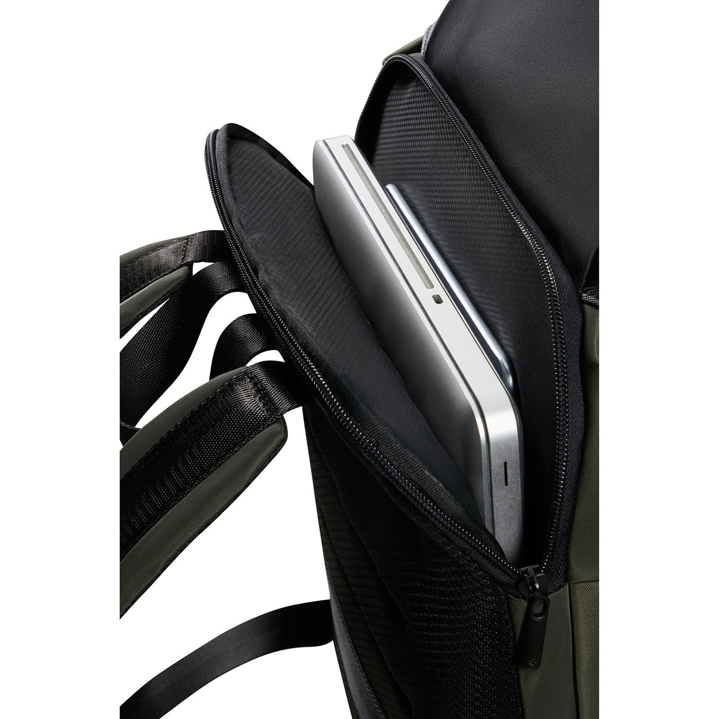 Samsonite Relyon Backpack M 15.6" + Flap green