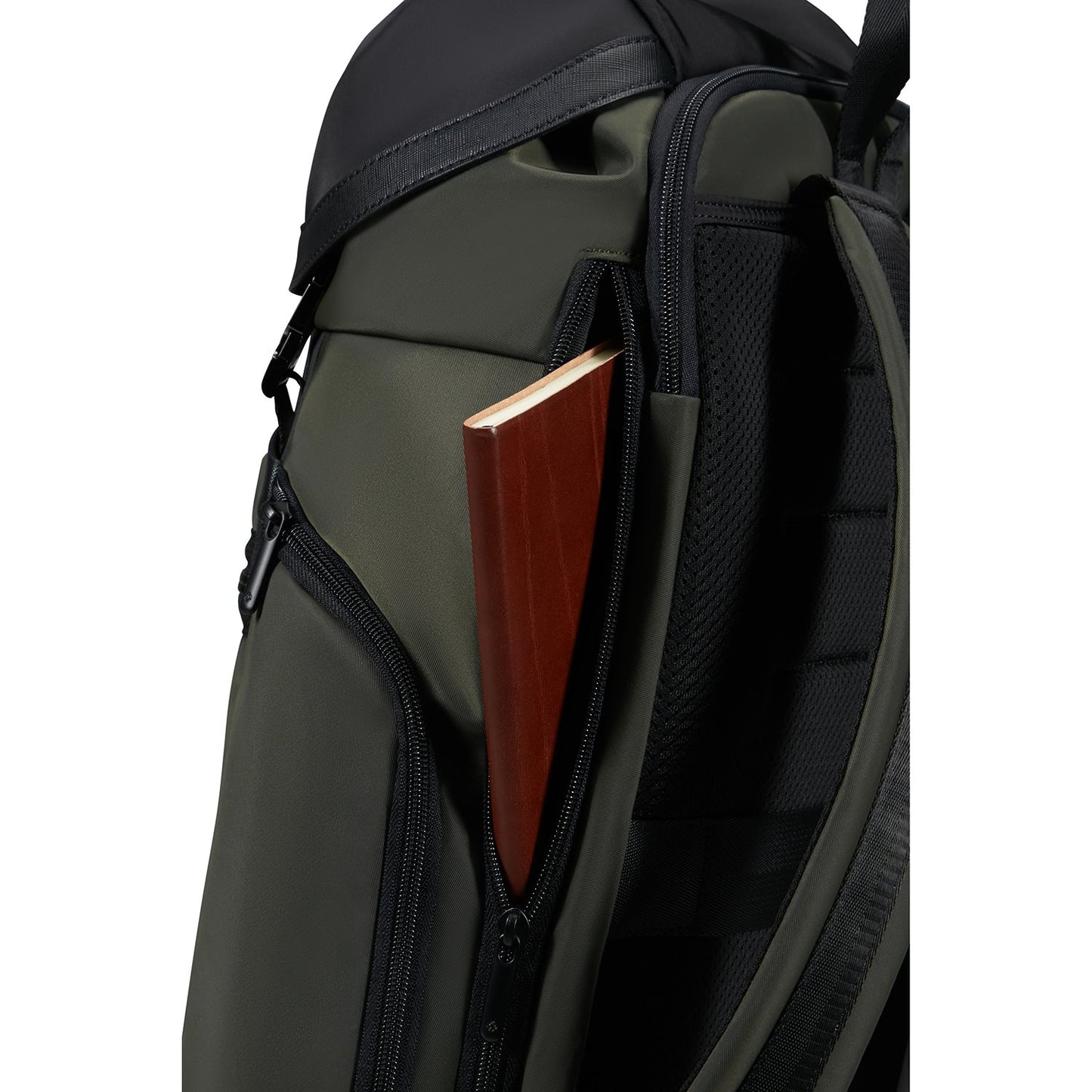 Samsonite Relyon Backpack M 15.6" + Flap green