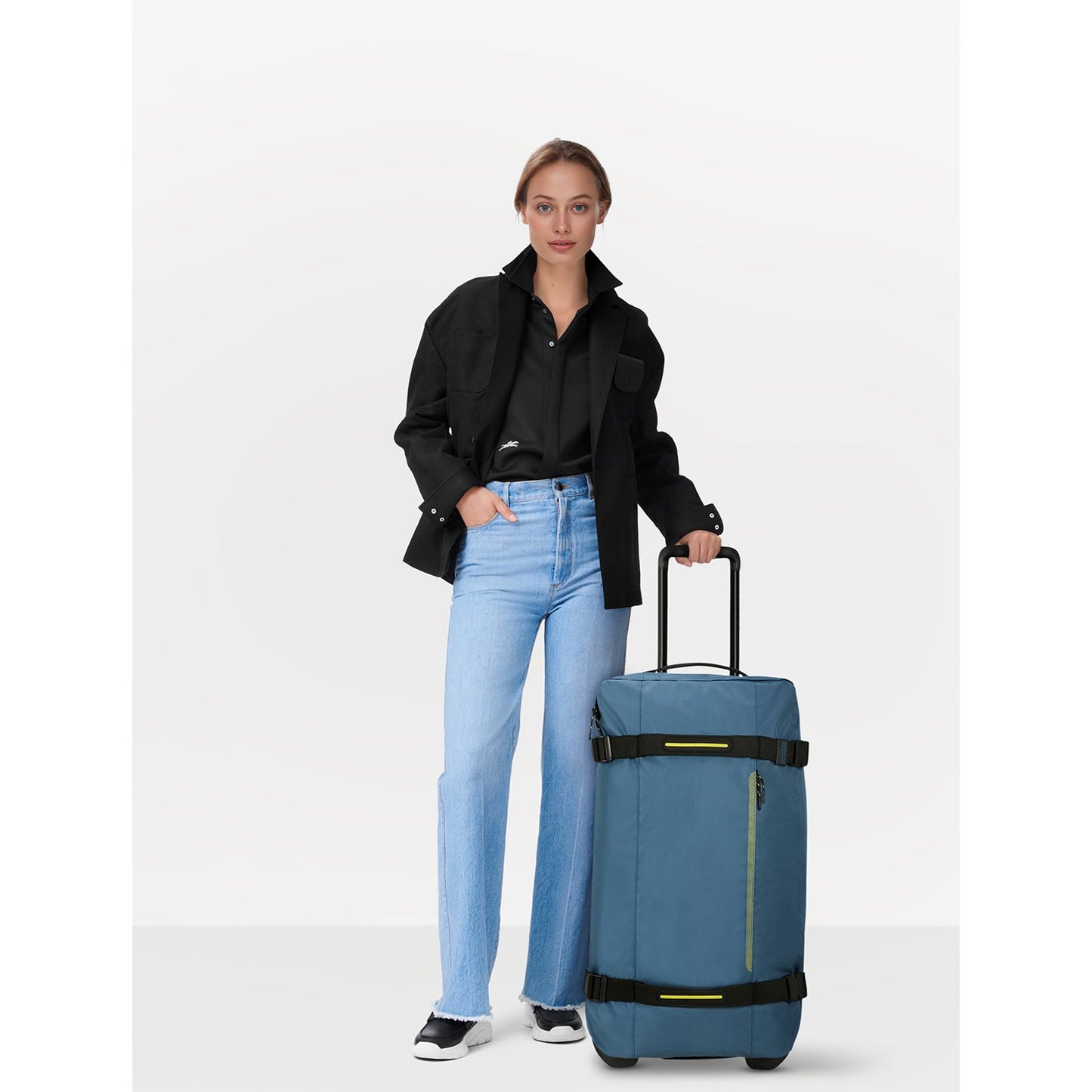 American Tourister Urban Track Duffle/Wheels M coronet blue