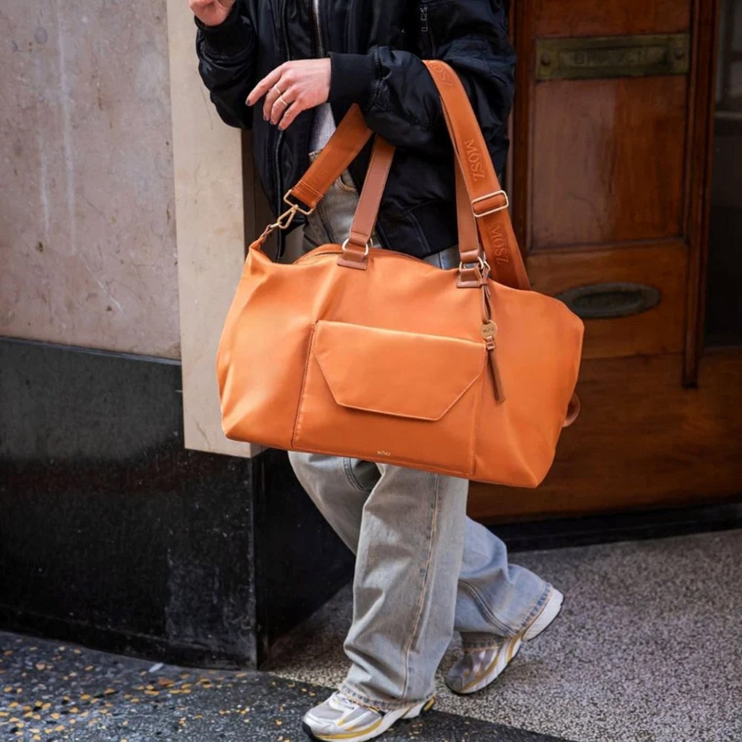 MOSZ Sandy Travelbag burned orange