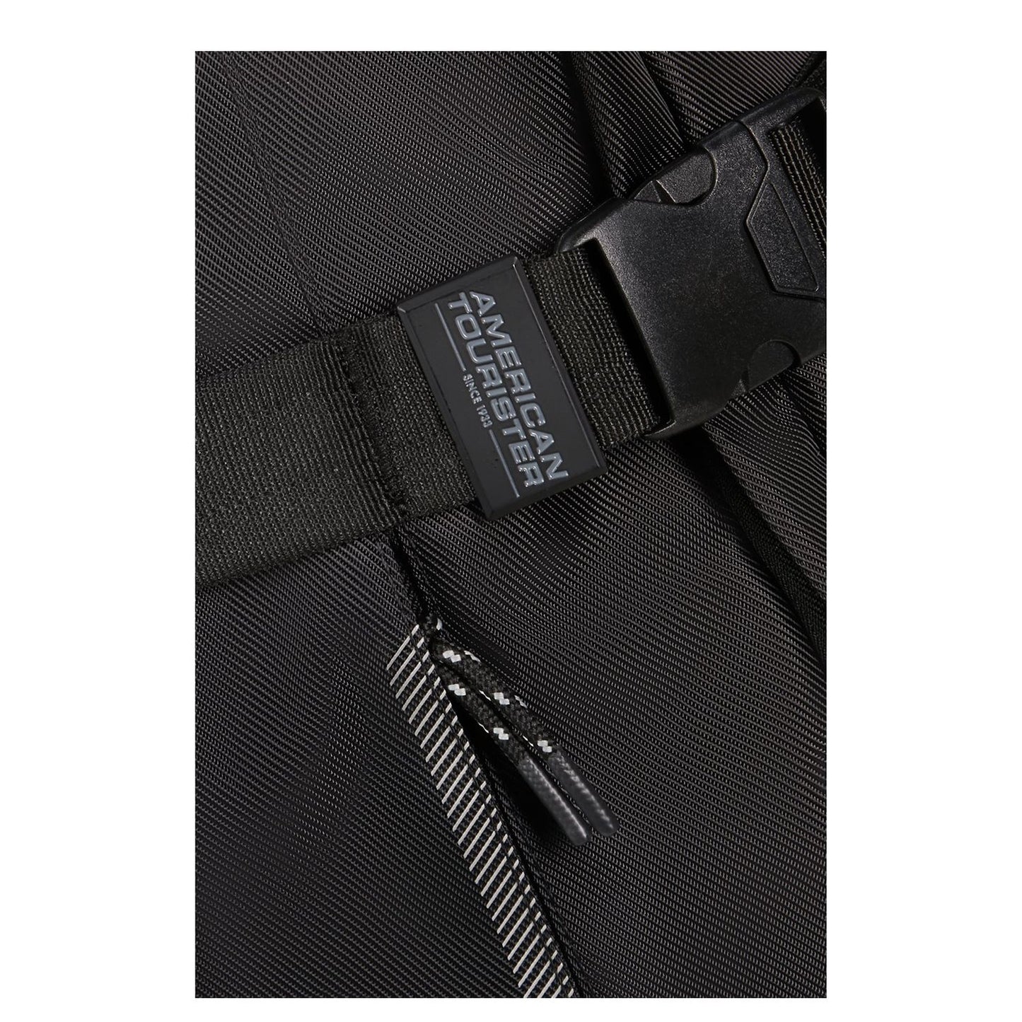 American Tourister Urban Track Travel Backpack asphalt black