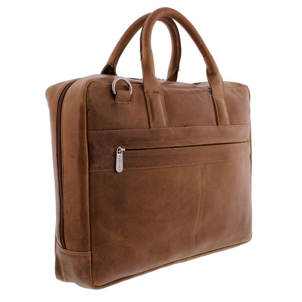 Plevier Urban Surrey Laptop bag 1 compartment 17.3" cognac