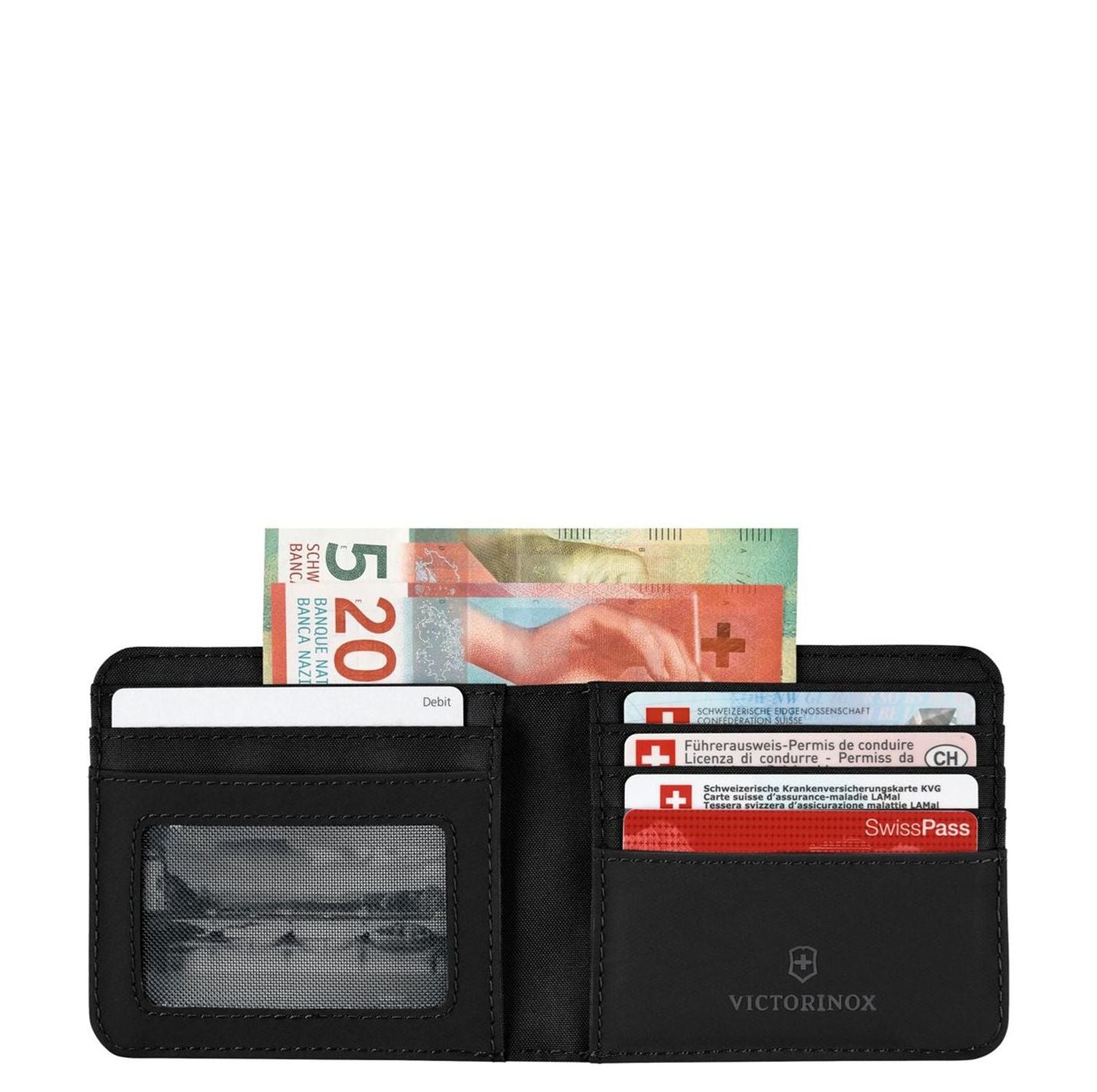 Victorinox Travel Essentials Bi-Fold Wallet black